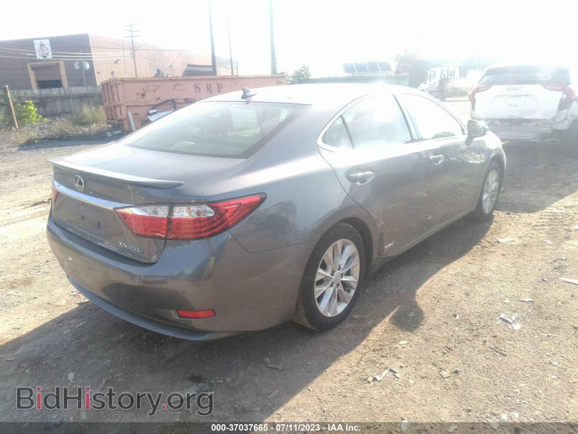 2014 LEXUS ES 300H - VIN: JTHBW1GG3E2049834 - Фото 4