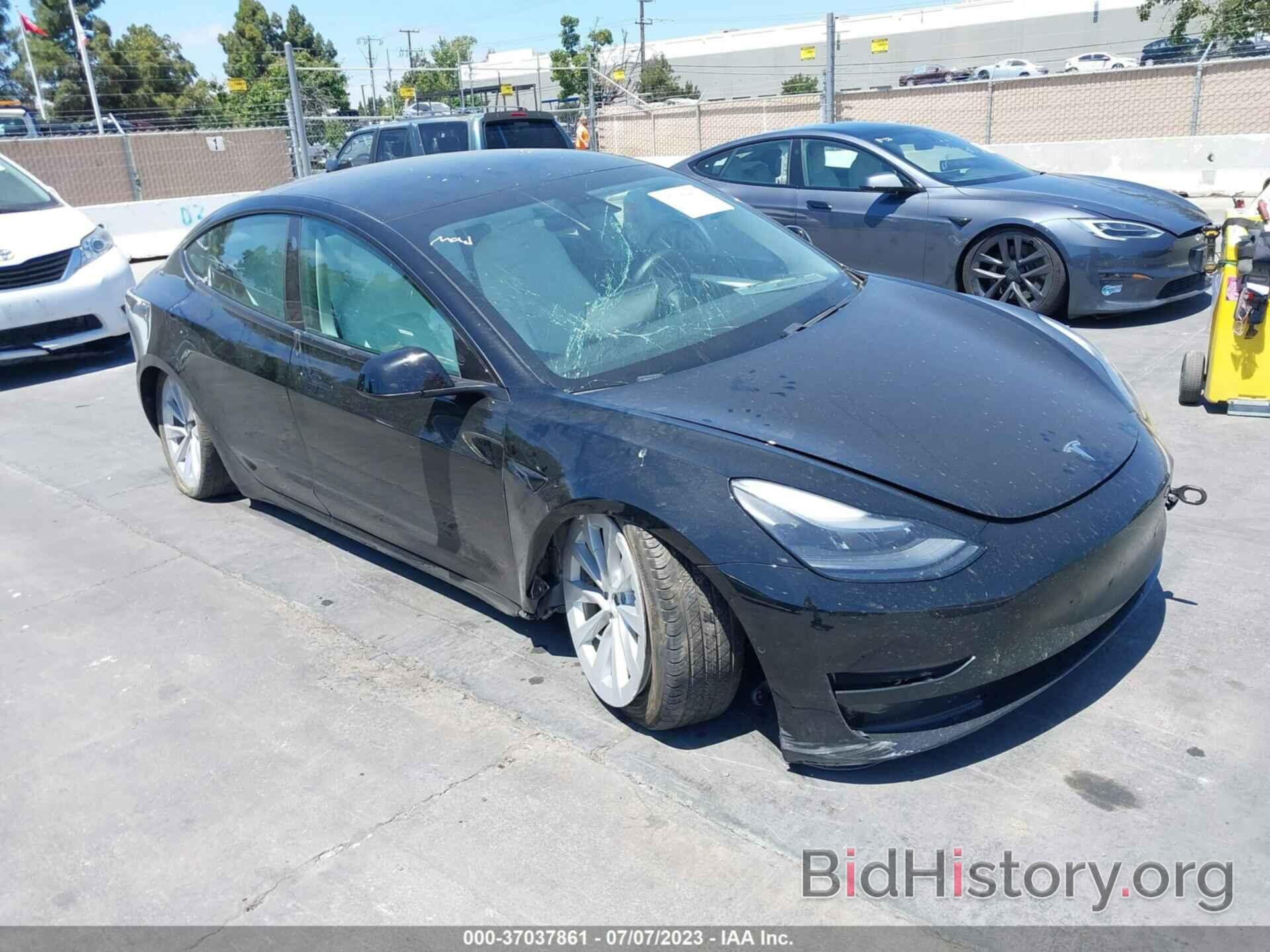 Photo 5YJ3E1EB6MF078630 - TESLA MODEL 3 2021