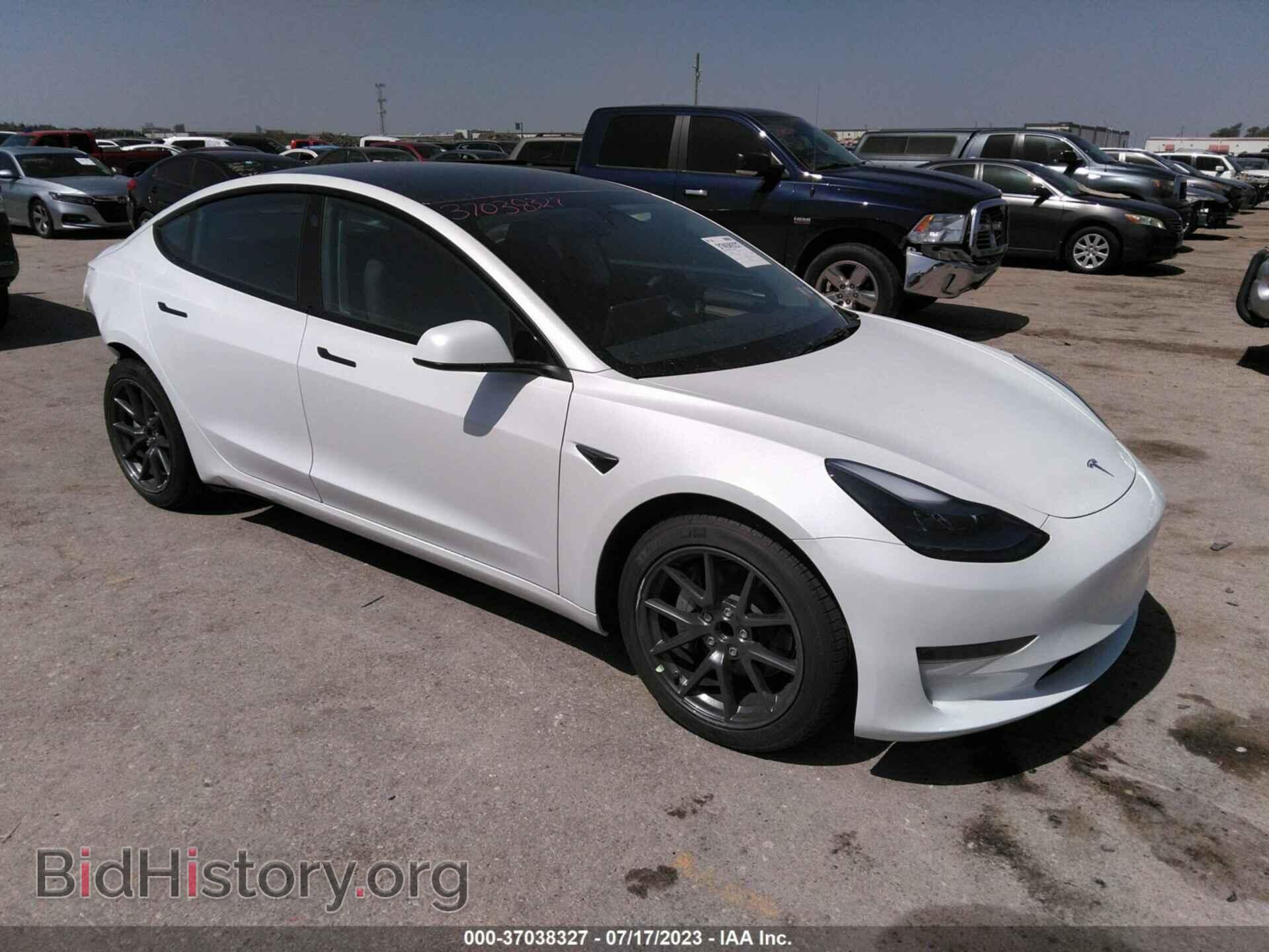Photo 5YJ3E1EA2PF487784 - TESLA MODEL 3 2023