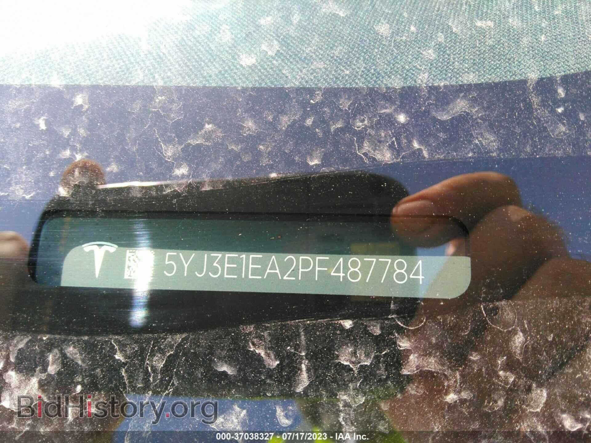 2023 TESLA MODEL 3 - VIN: 5YJ3E1EA2PF487784 - Photo 9