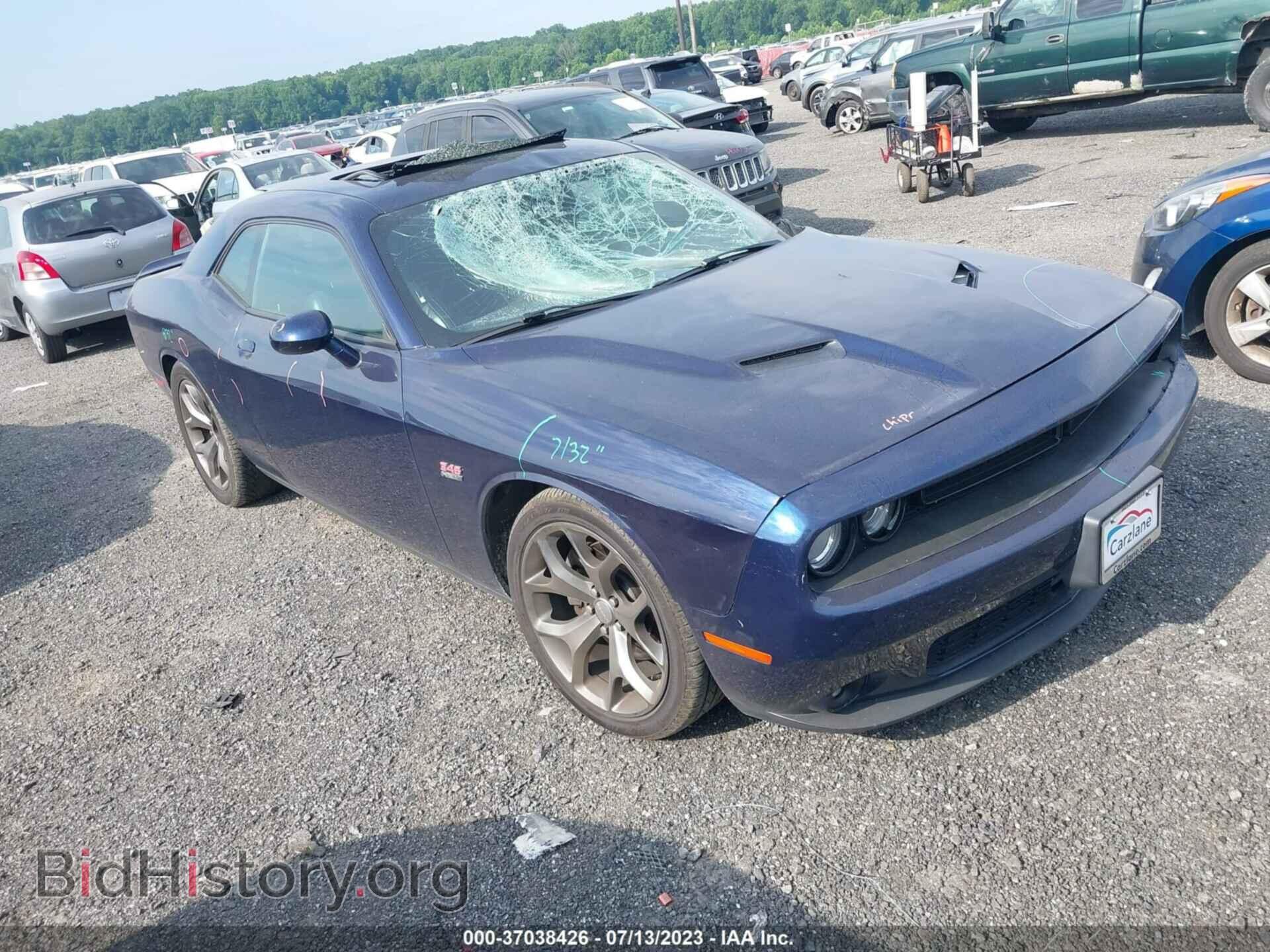 Фотография 2C3CDZBT8GH280127 - DODGE CHALLENGER 2016