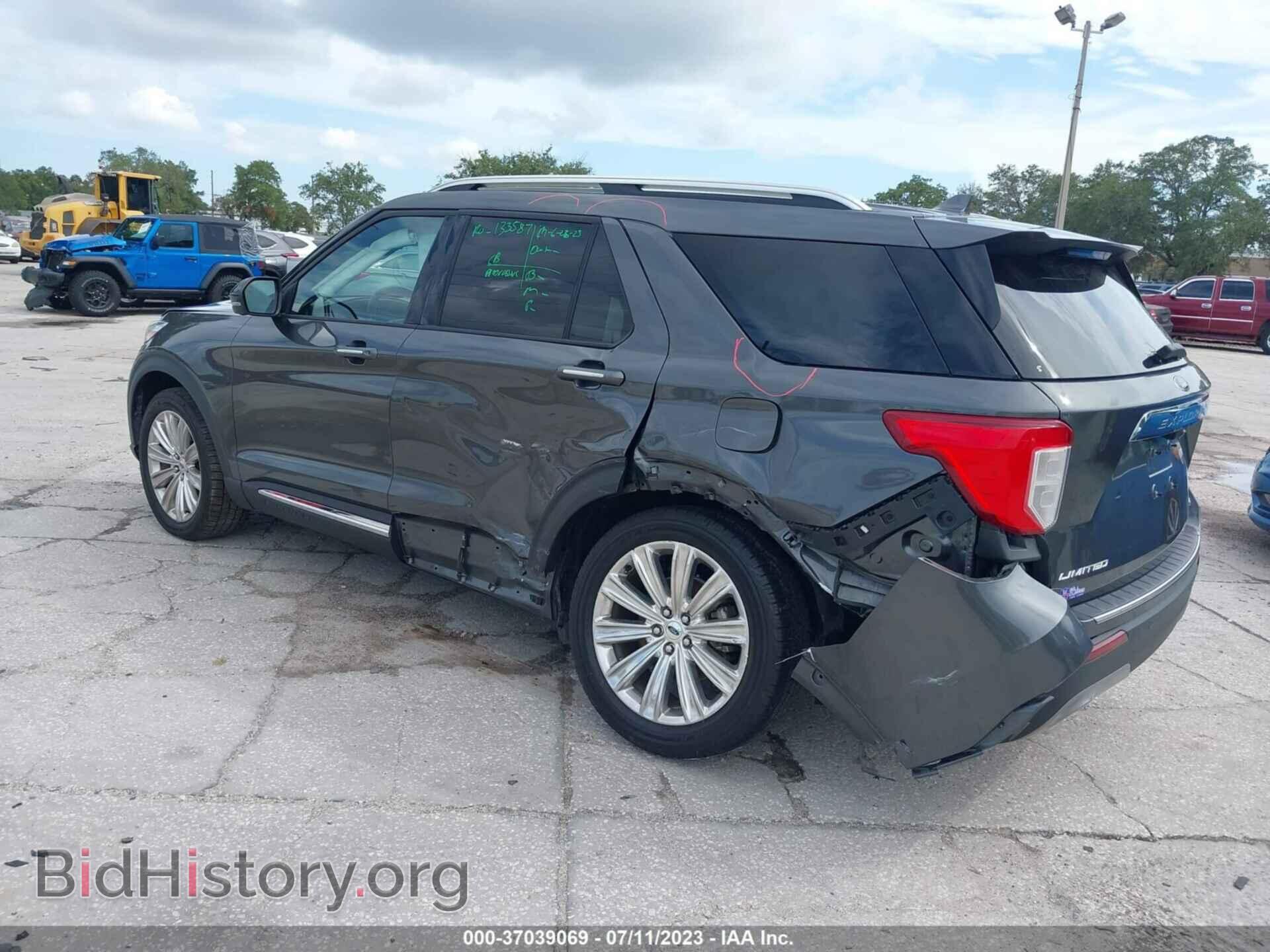 2020 FORD EXPLORER - VIN: 1FMSK7FH3LGC00452 - Фото 3