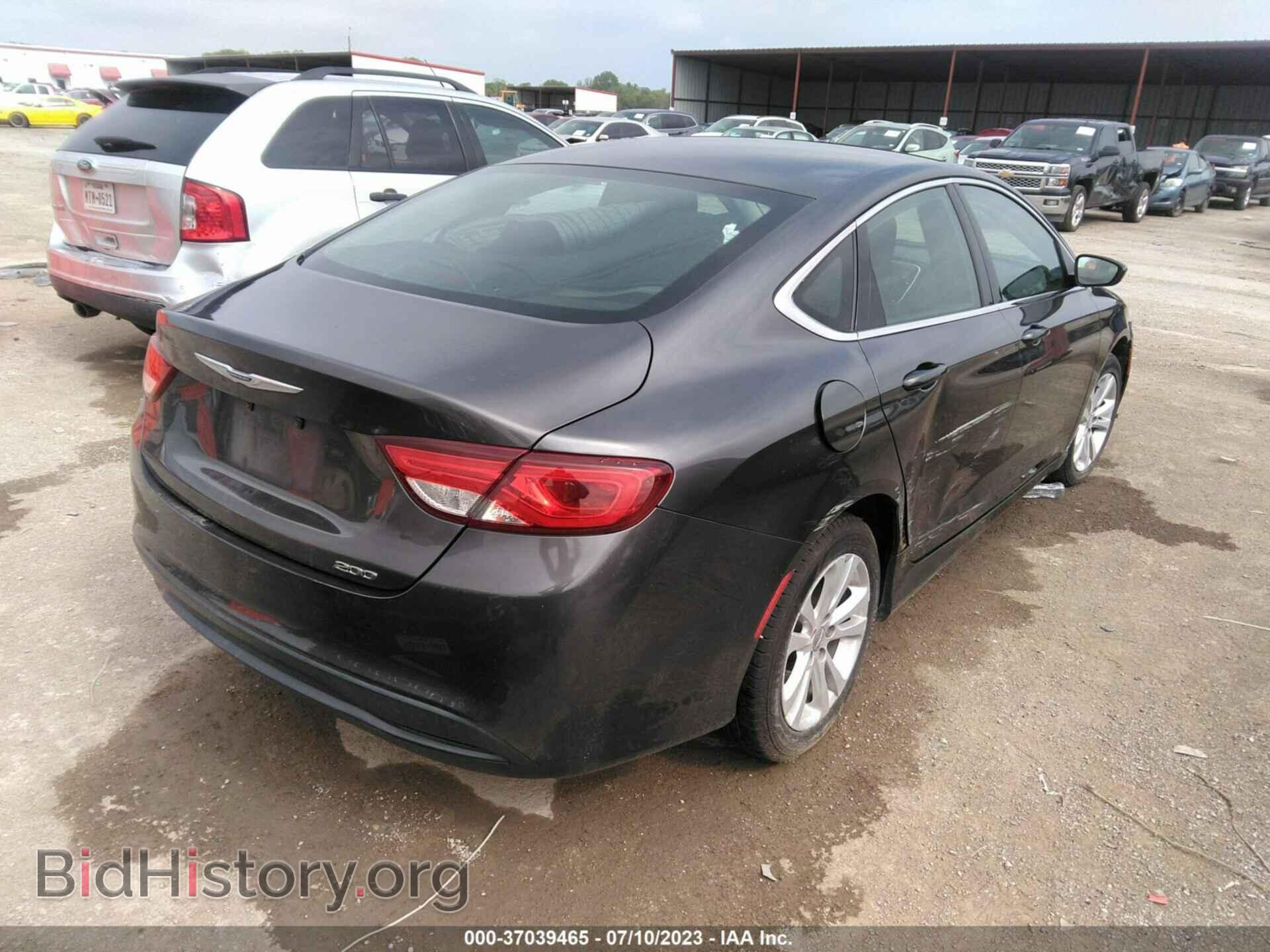 2016 CHRYSLER 200 - VIN: 1C3CCCFB2GN196488 - Photo 4