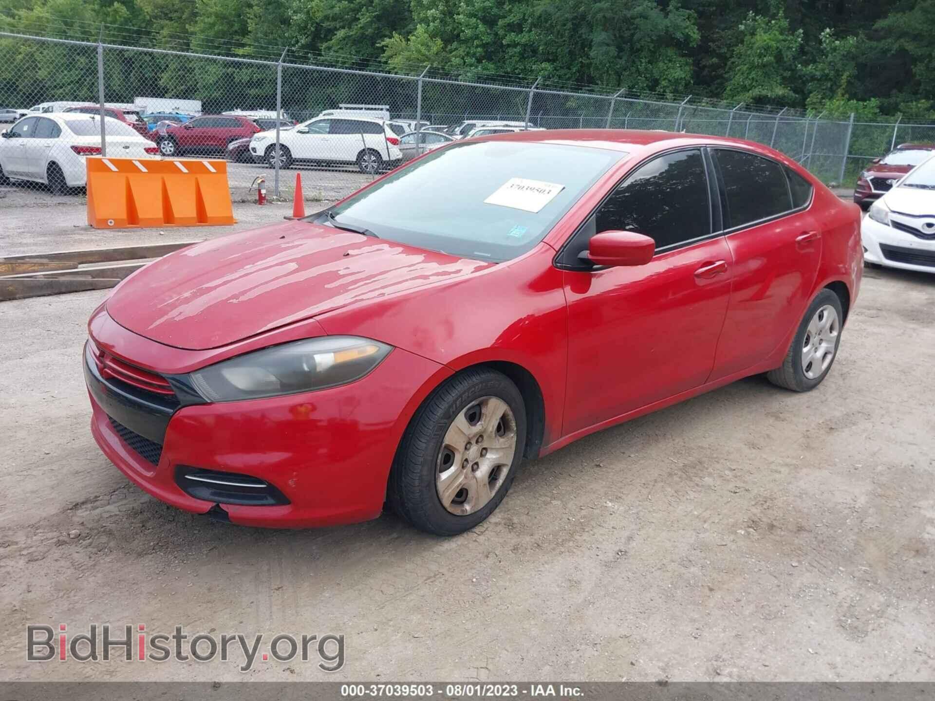 2013 DODGE DART - VIN: 1C3CDFAH0DD215924 - Фото 2