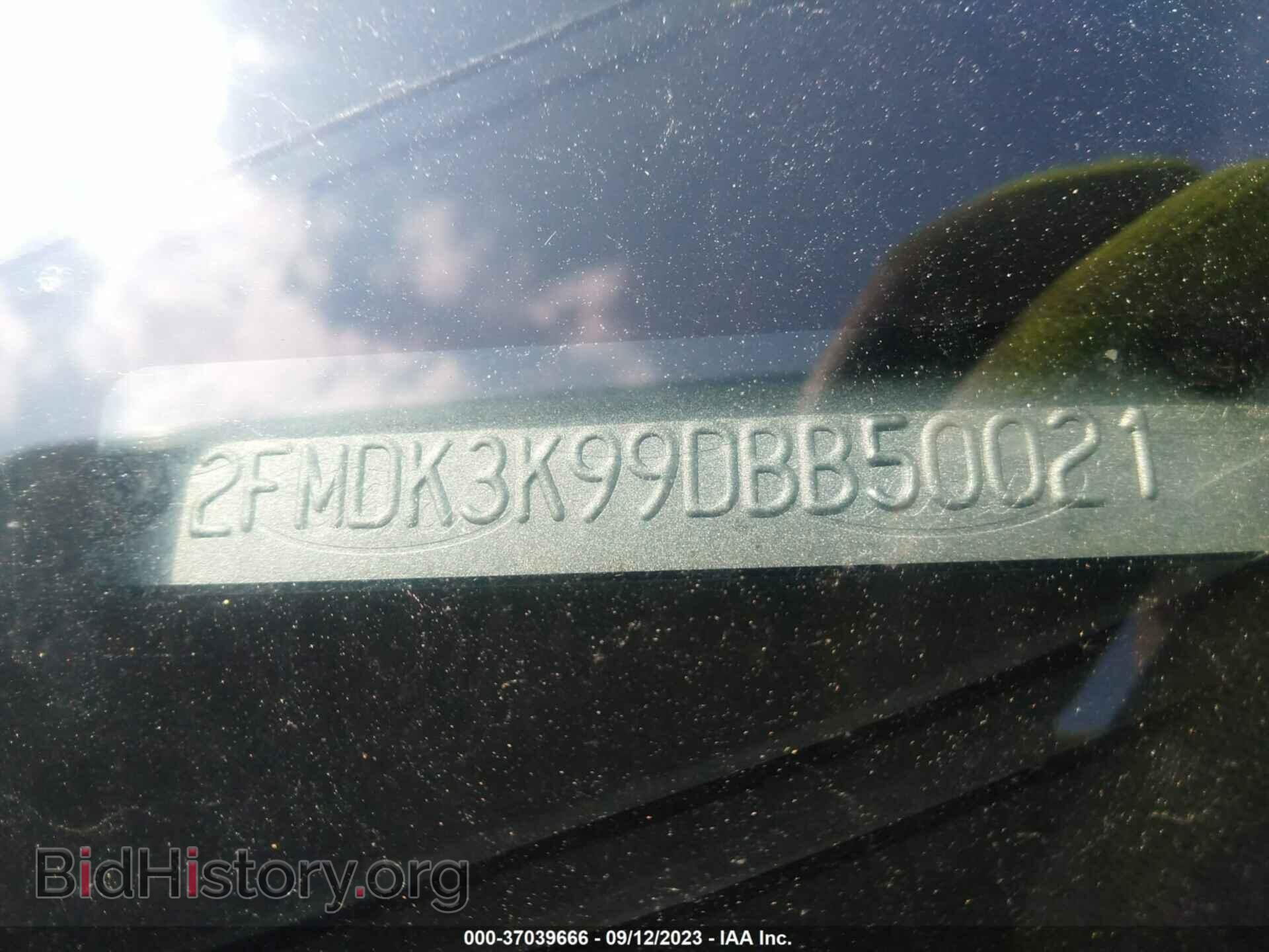 2013 FORD EDGE - VIN: 2FMDK3K99DBB50021 - Фото 9