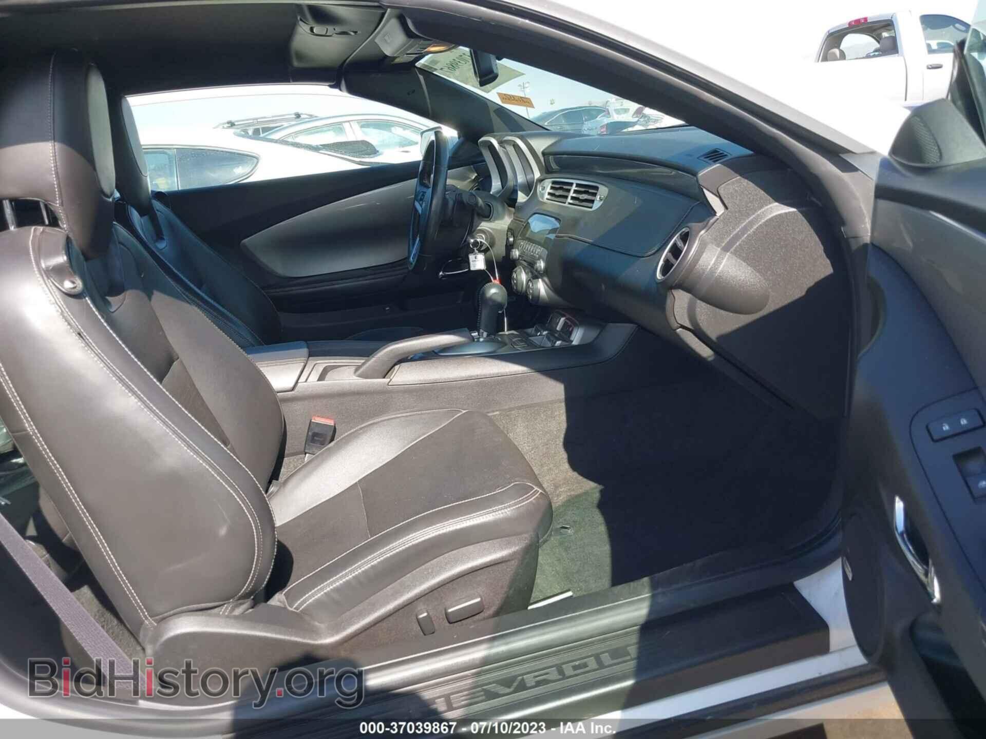 2012 CHEVROLET CAMARO - VIN: 2G1FC3D38C9103953 - Фото 5
