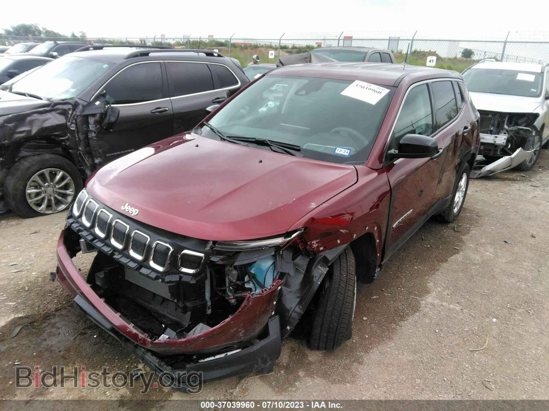 2022 JEEP COMPASS - VIN: 3C4NJCAB0NT213948 - Фото 2
