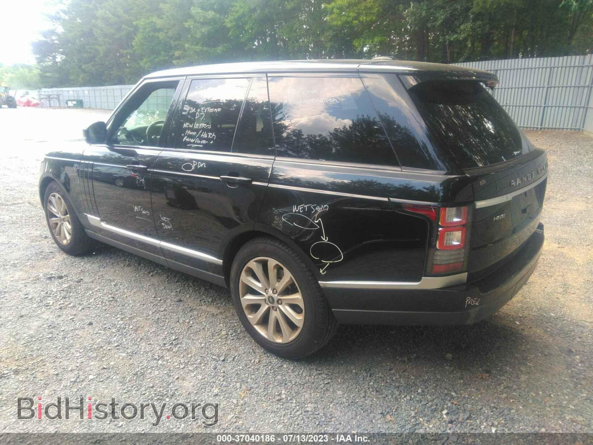 2014 LAND ROVER RANGE ROVER - VIN: SALGS2VF9EA129723 - Фото 3