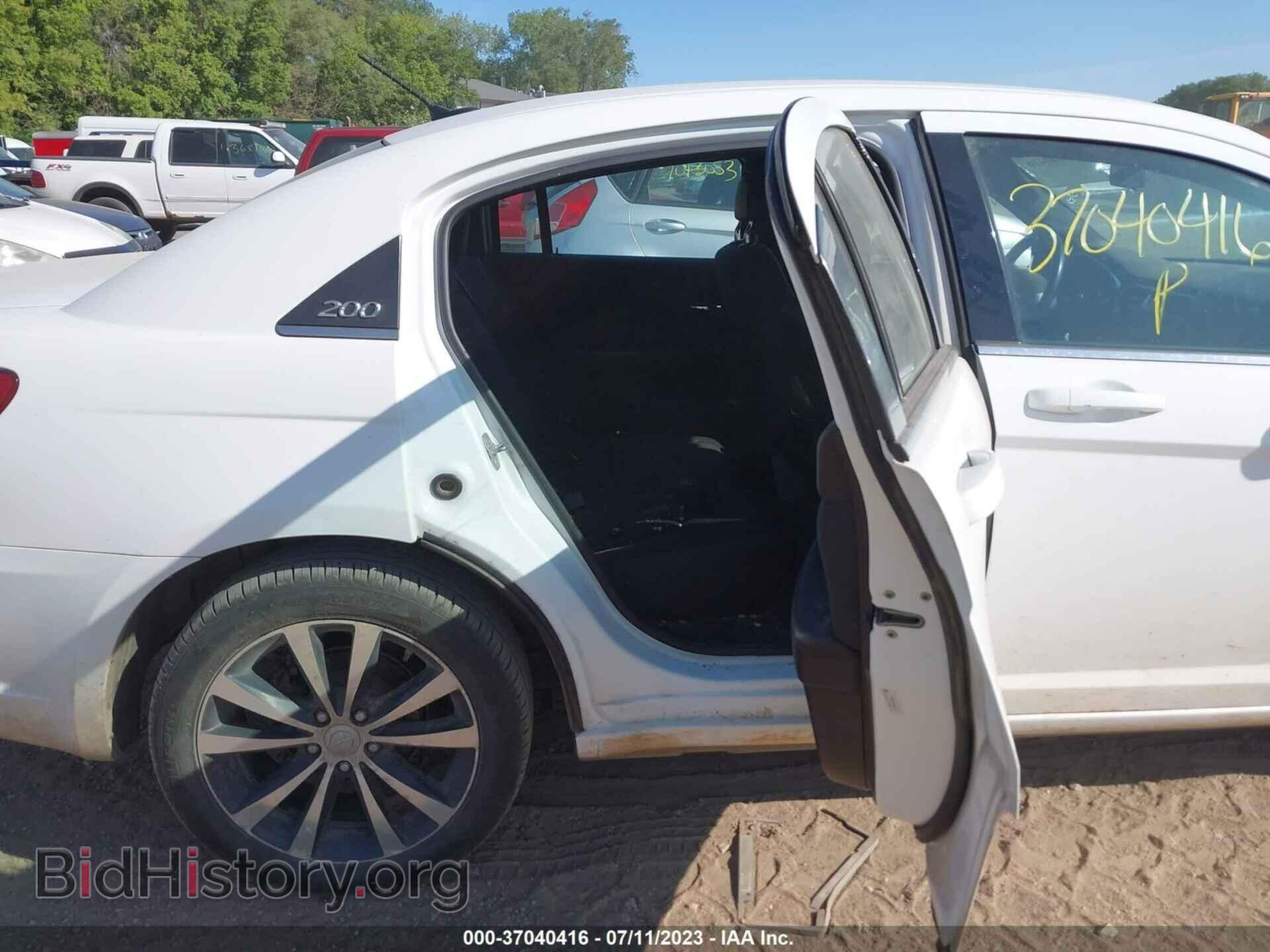 2012 CHRYSLER 200 - VIN: 1C3CCBBG4CN263050 - Фото 8