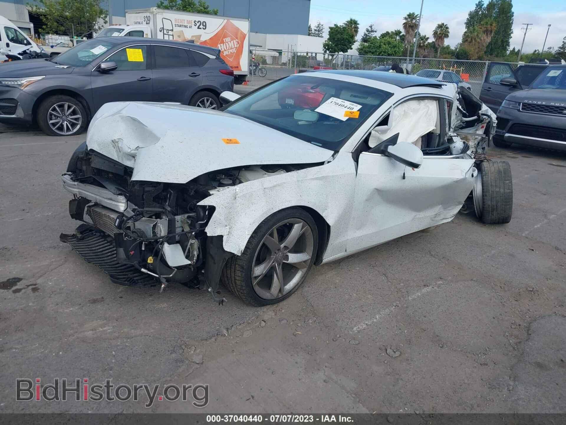 2012 AUDI A5 - VIN: WAULFAFR3CA029169 - Фото 2