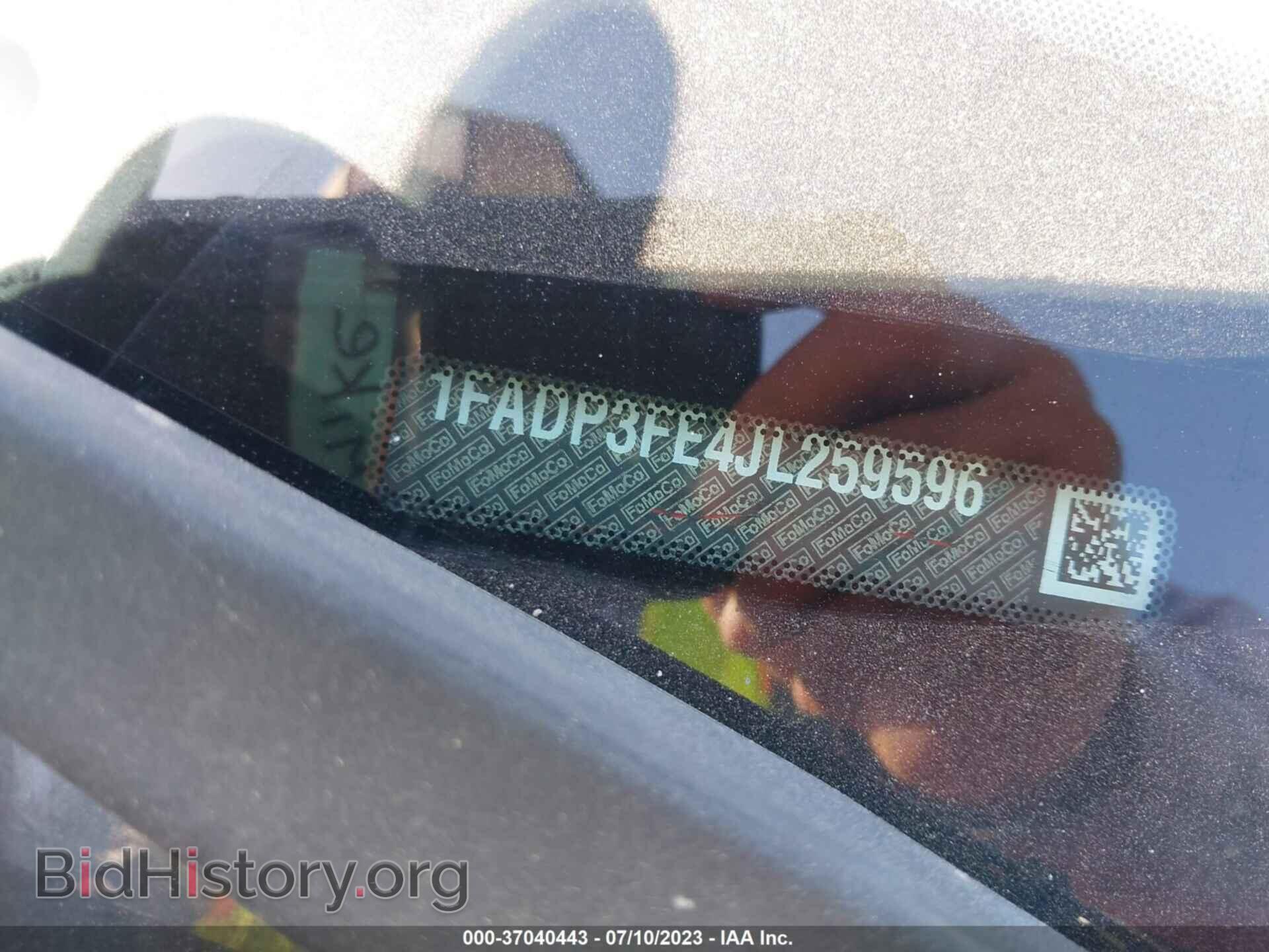 2018 FORD FOCUS - VIN: 1FADP3FE4JL259596 - Photo 9