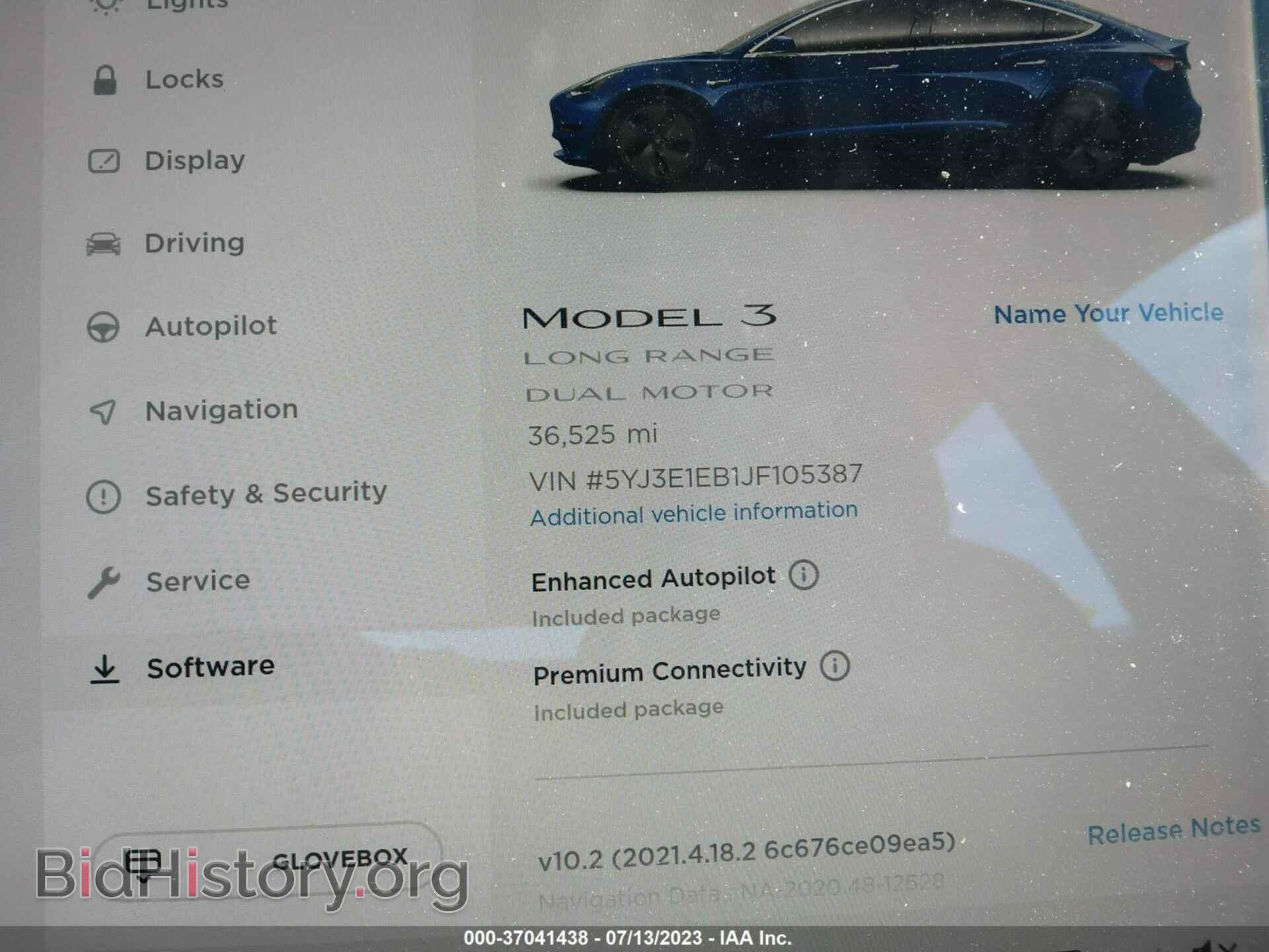 2018 TESLA MODEL 3 - VIN: 5YJ3E1EB1JF105387 - Photo 7