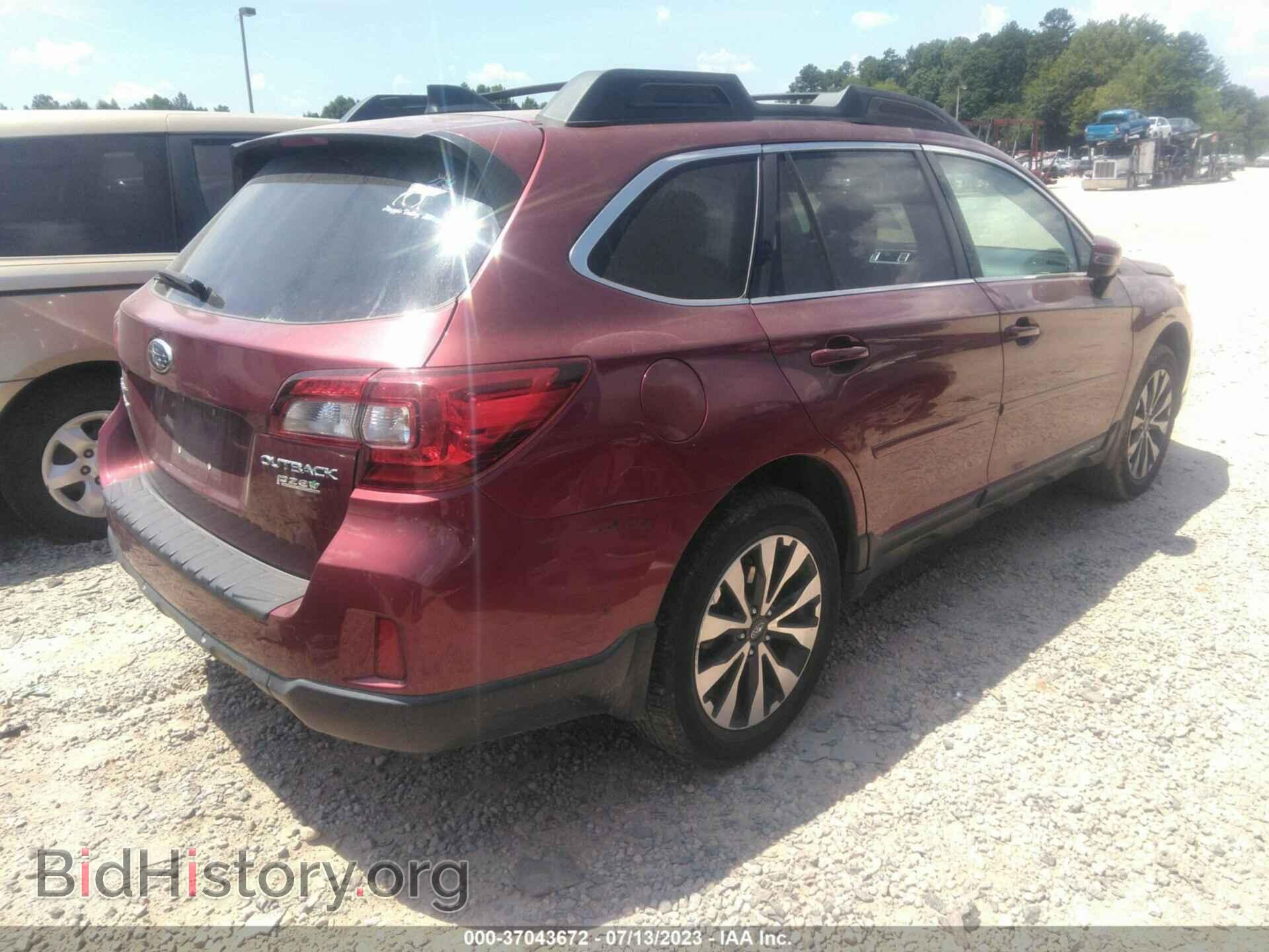 2017 SUBARU OUTBACK - VIN: 4S4BSANC7H3314939 - Фото 4
