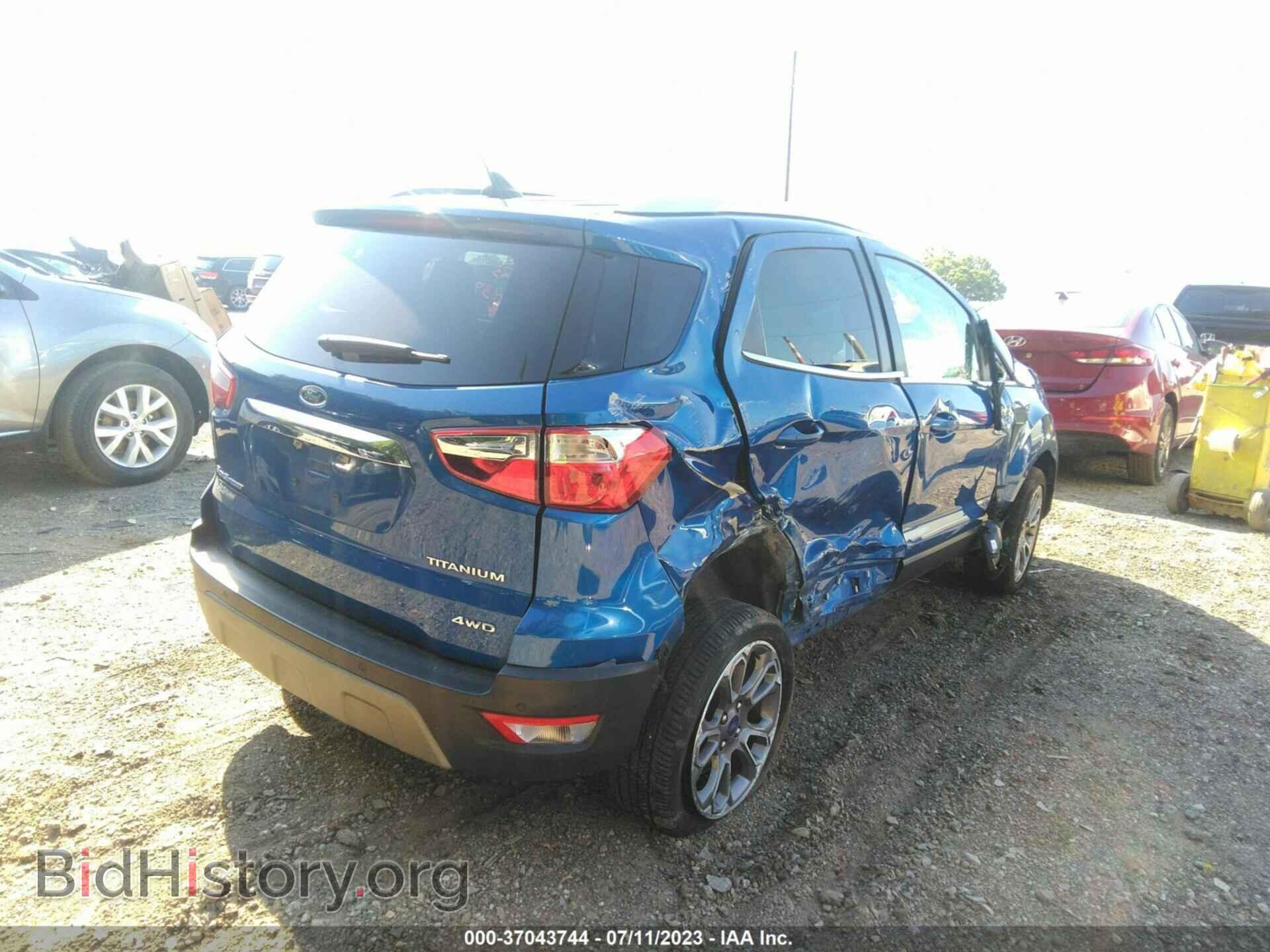 2020 FORD ECOSPORT - VIN: MAJ6S3KL0LC343915 - Фото 4