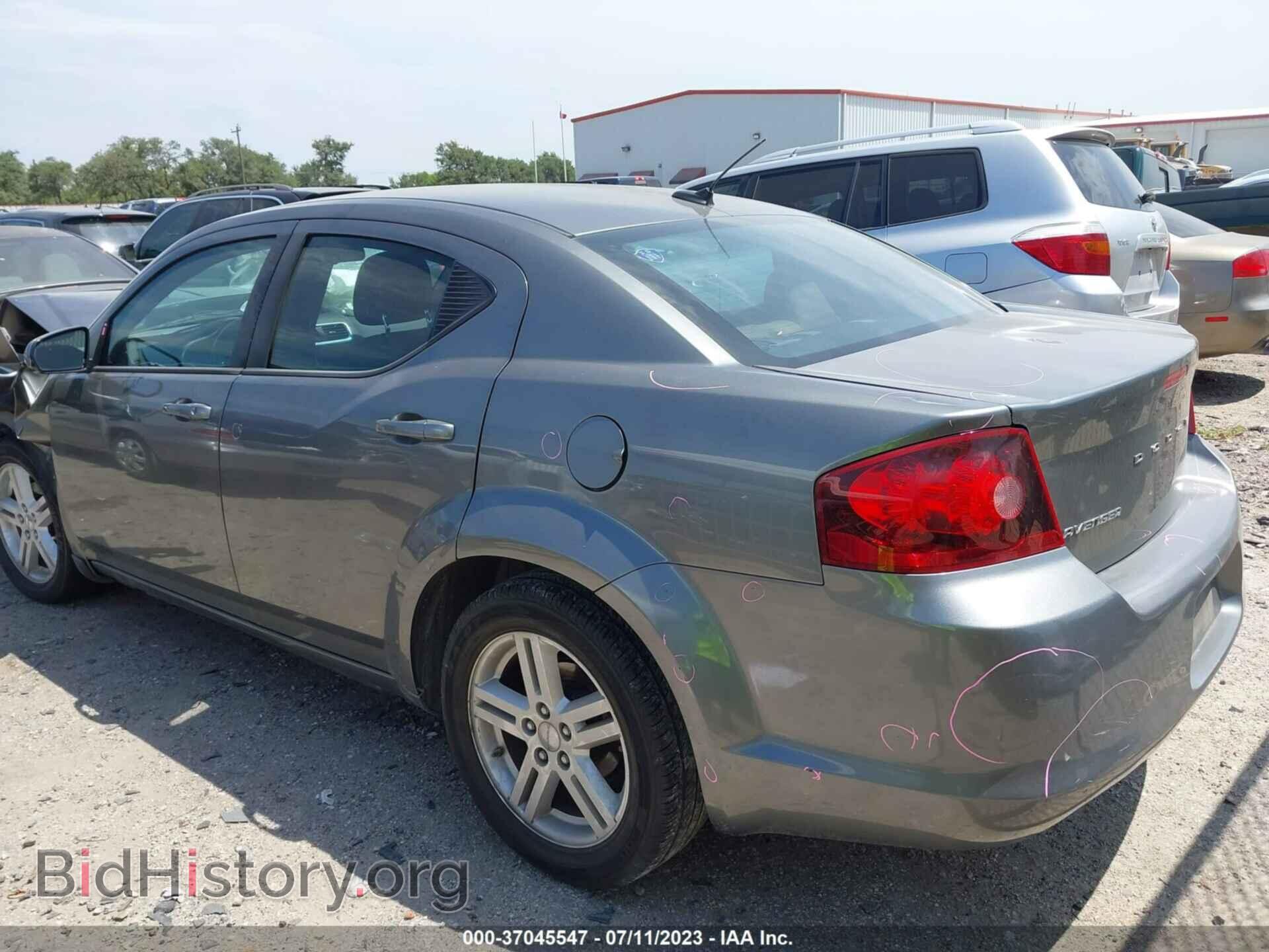 2012 DODGE AVENGER - VIN: 1C3CDZCB8CN147732 - Фото 3