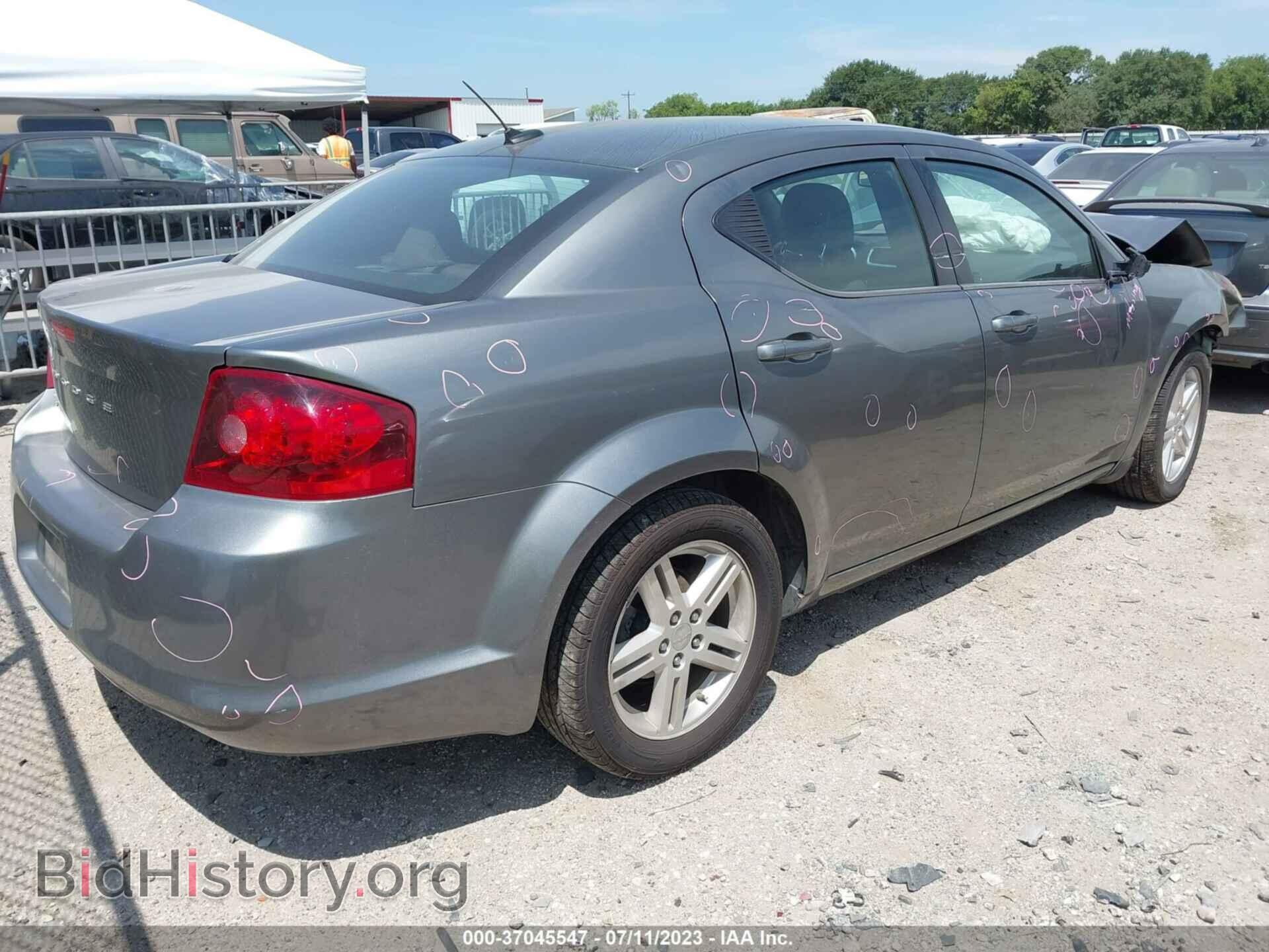 2012 DODGE AVENGER - VIN: 1C3CDZCB8CN147732 - Фото 4