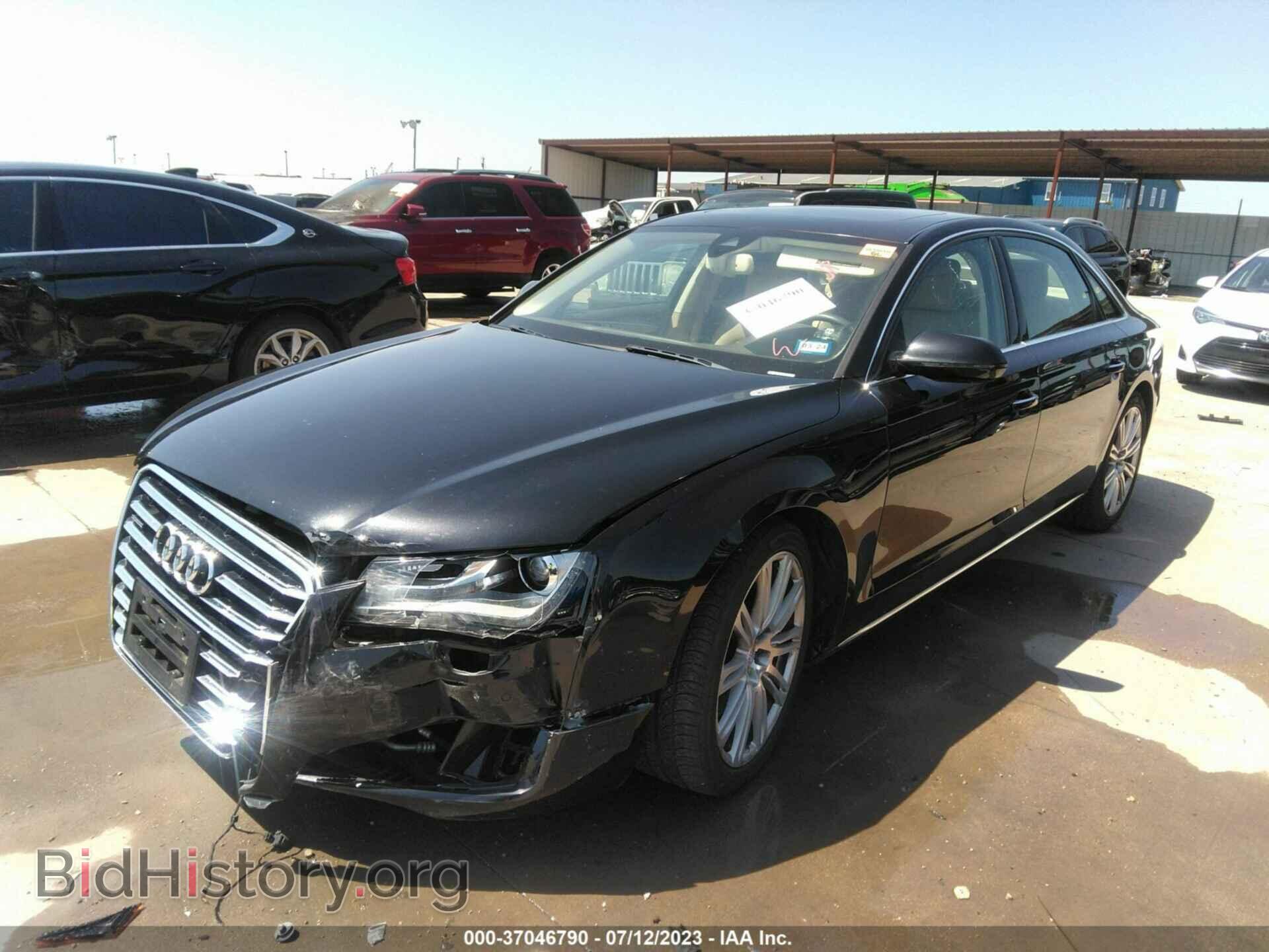 2012 AUDI A8 L - VIN: WAURVAFD9CN005145 - Фото 2