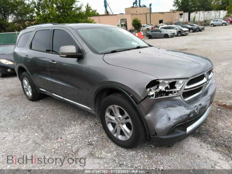 2012 Dodge DURANGO Crew (VIN 1C4RDJDG1CC265778) — photo 1 of 16, IAAI, damage: front end