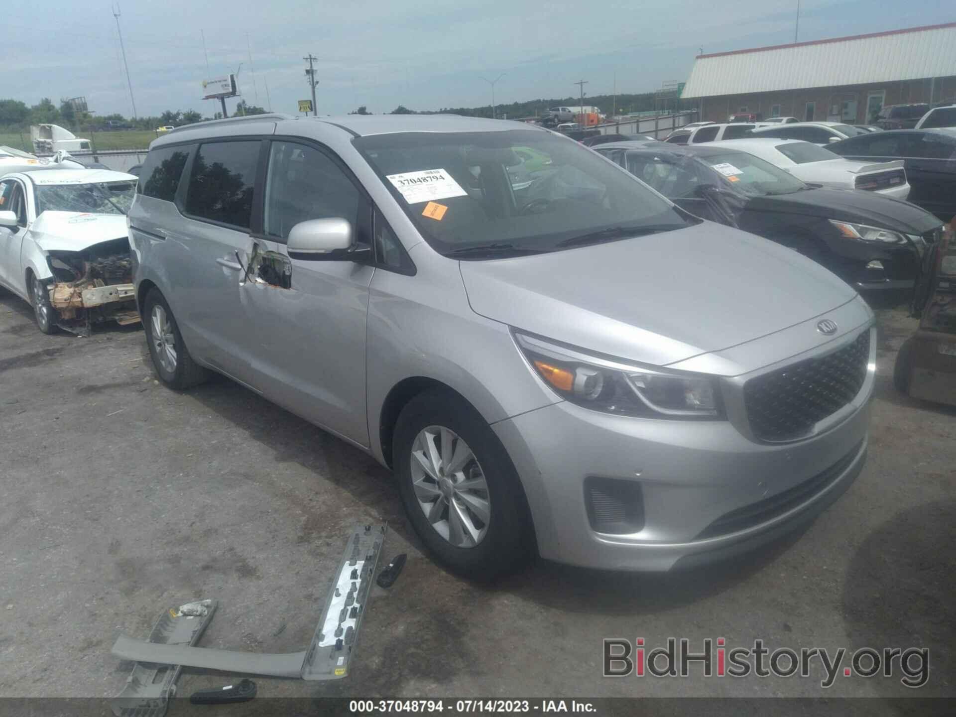 Photo KNDMB5C13H6242450 - KIA SEDONA 2017