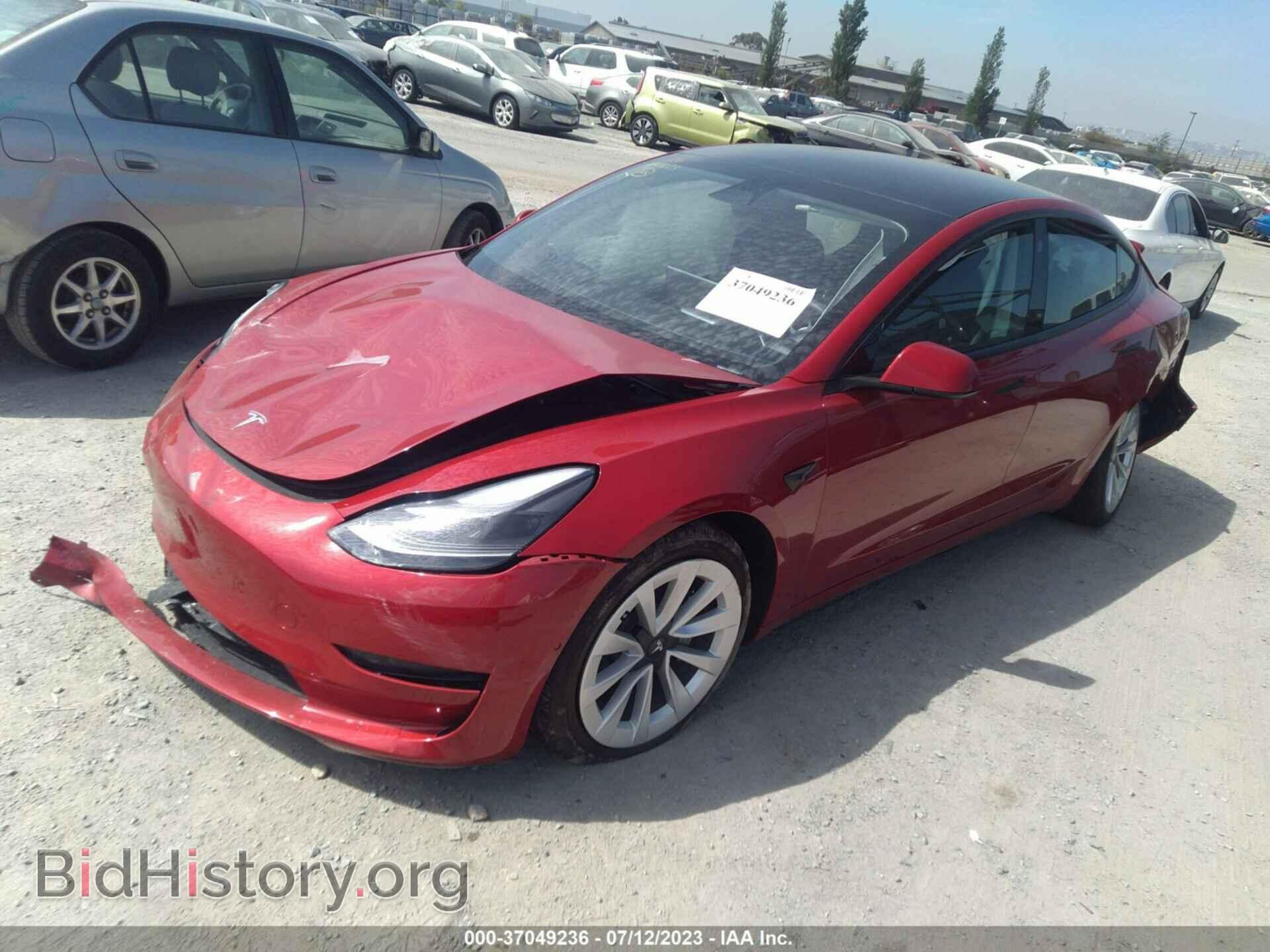 2021 TESLA MODEL 3 - VIN: 5YJ3E1EA3MF879135 - Photo 2
