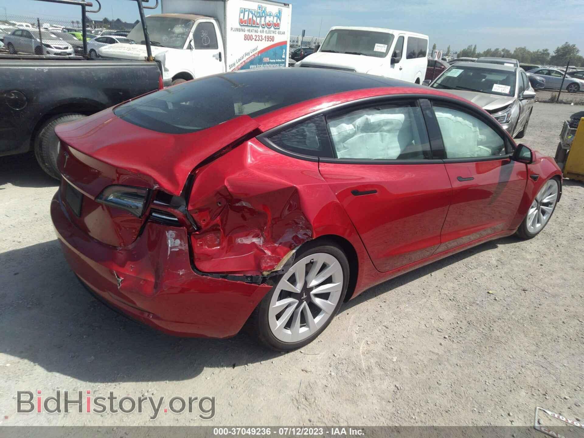 2021 TESLA MODEL 3 - VIN: 5YJ3E1EA3MF879135 - Photo 4