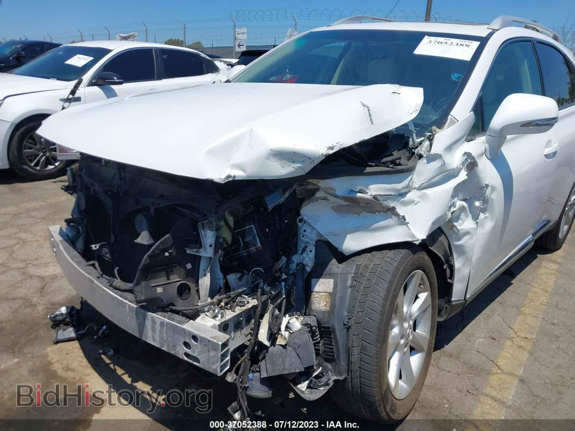2011 LEXUS RX 350 - VIN: 2T2BK1BAXBC096898 - Фото 6