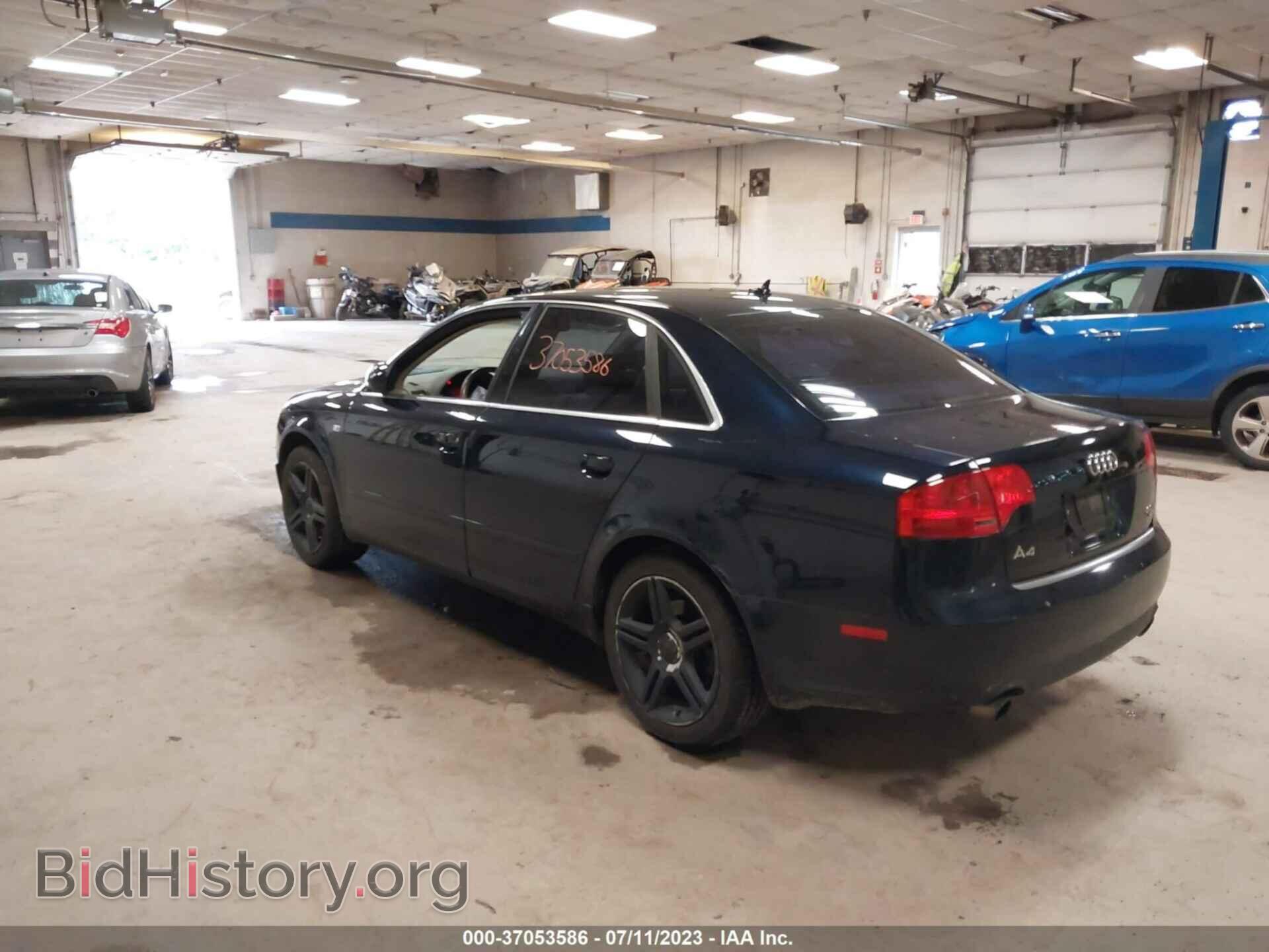 2007 AUDI A4 - VIN: WAUDF78E67A017749 - Фото 3