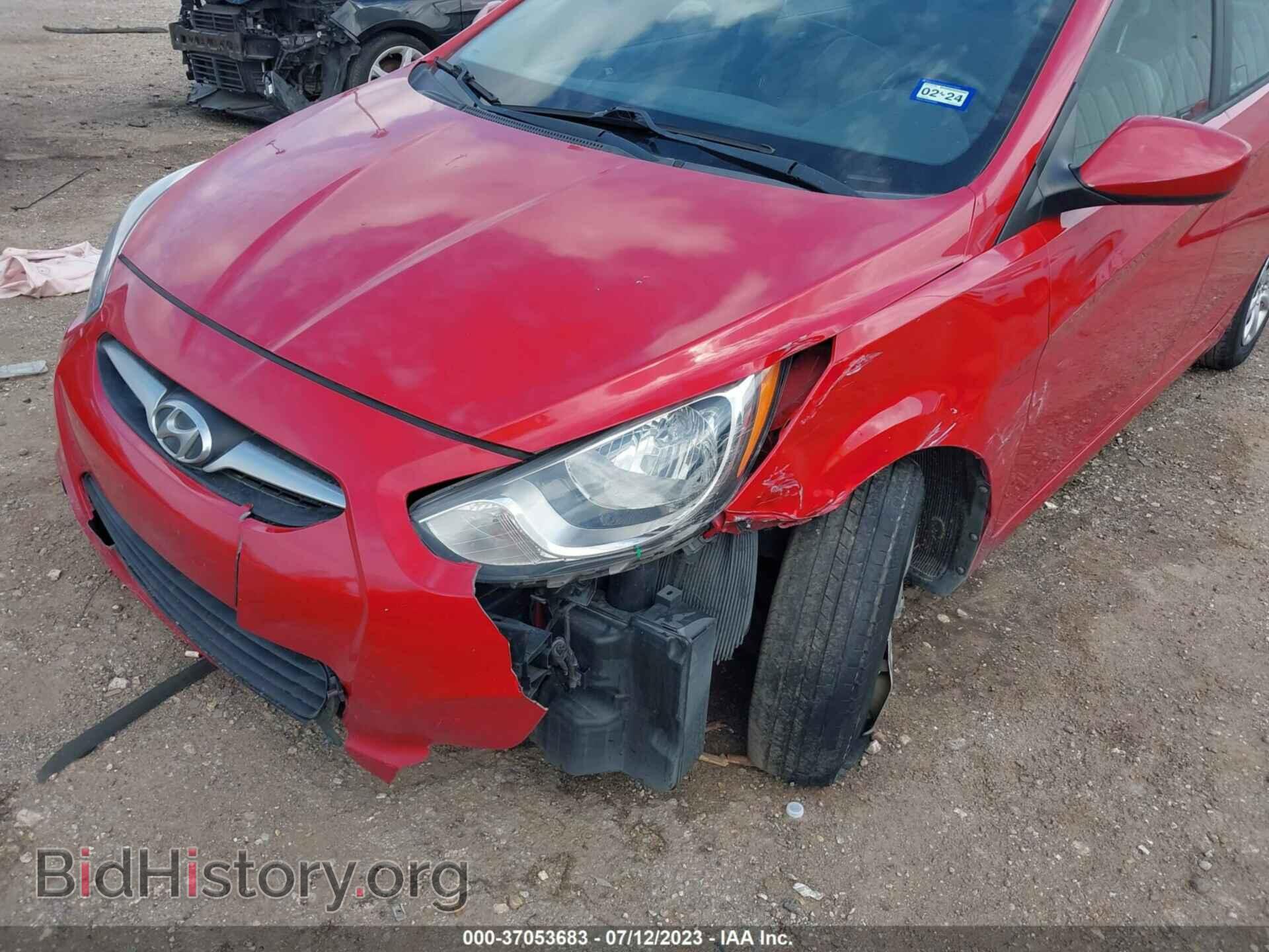 2013 HYUNDAI ACCENT - VIN: KMHCT5AE7DU087322 - Фото 6