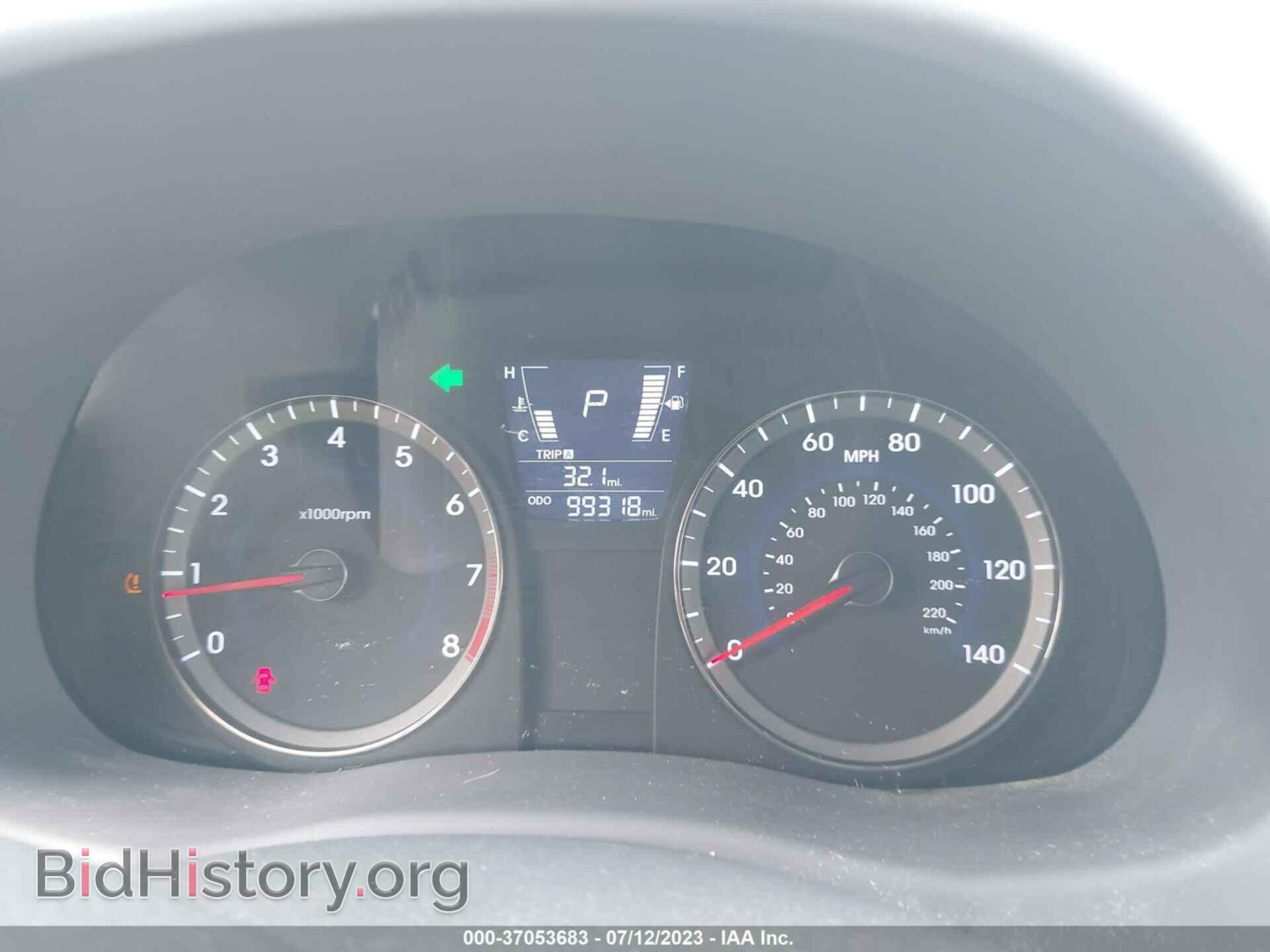 2013 HYUNDAI ACCENT - VIN: KMHCT5AE7DU087322 - Фото 7