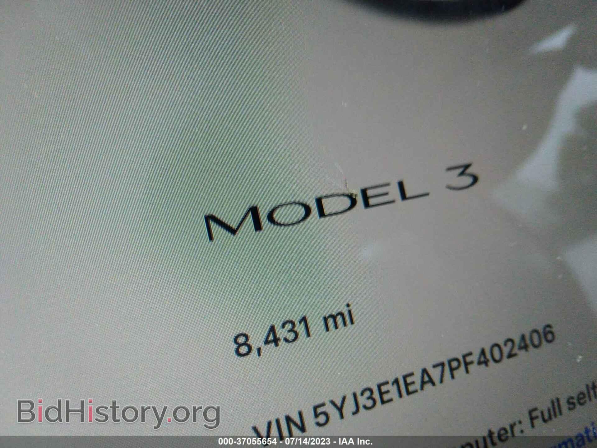 2023 TESLA MODEL 3 - VIN: 5YJ3E1EA7PF402406 - Фото 14