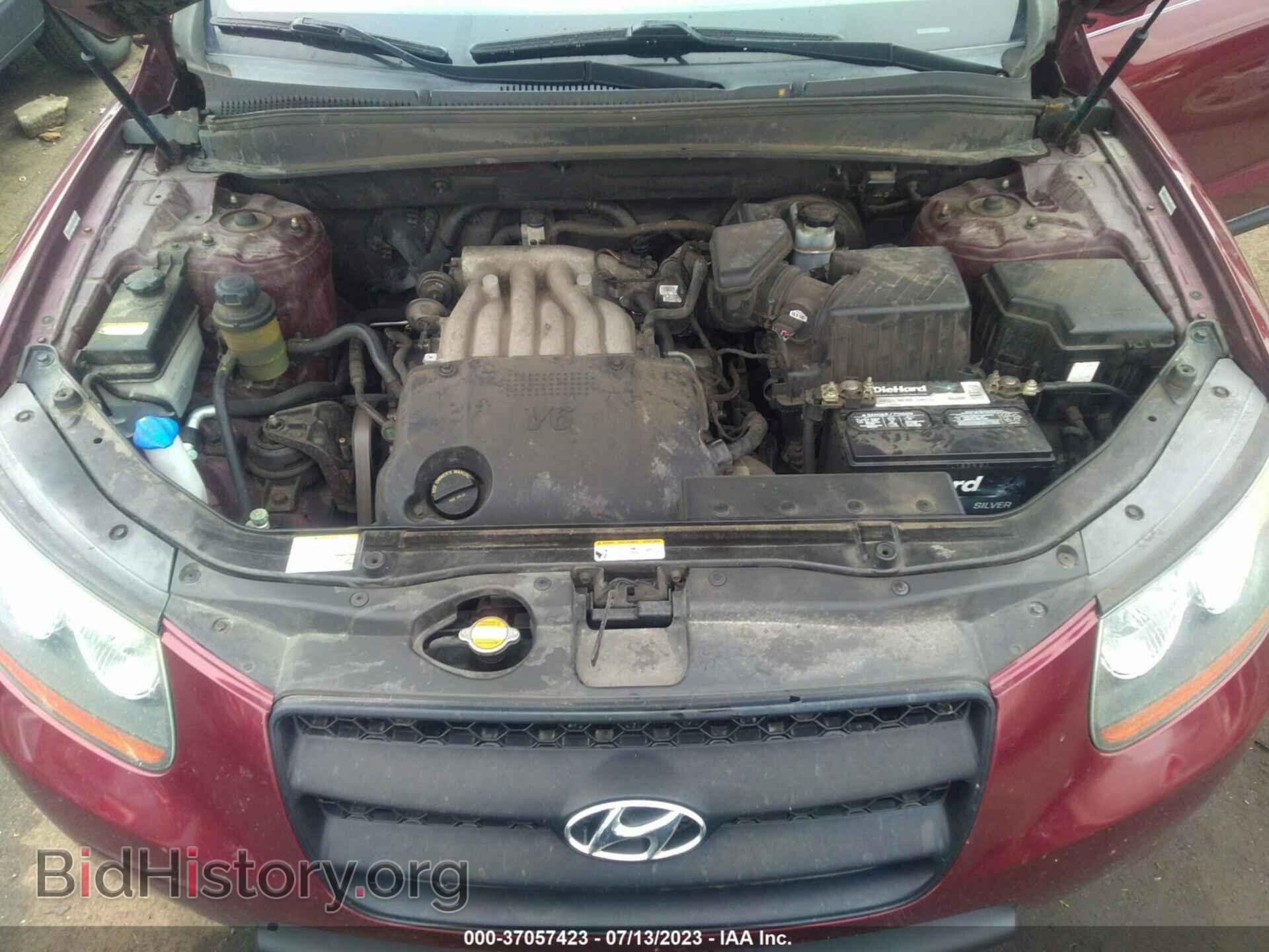 2009 HYUNDAI SANTA FE - VIN: 5NMSG13D39H321844 - Фото 10