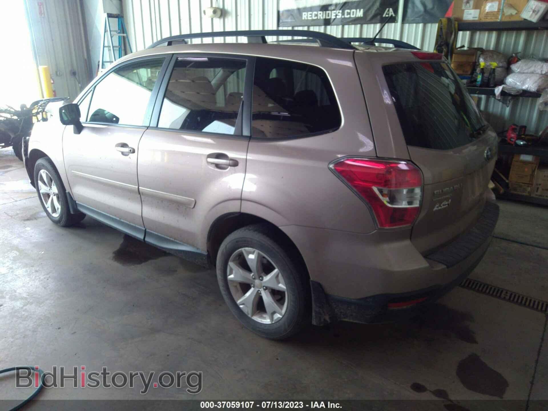 2014 SUBARU FORESTER - VIN: JF2SJAEC7EH440161 - Фото 3