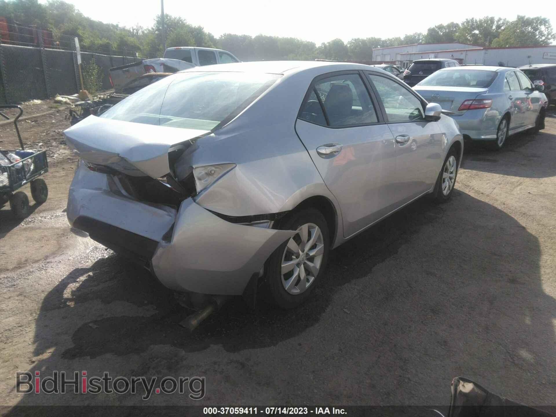 2014 TOYOTA COROLLA - VIN: 5YFBURHE4EP118504 - Photo 4