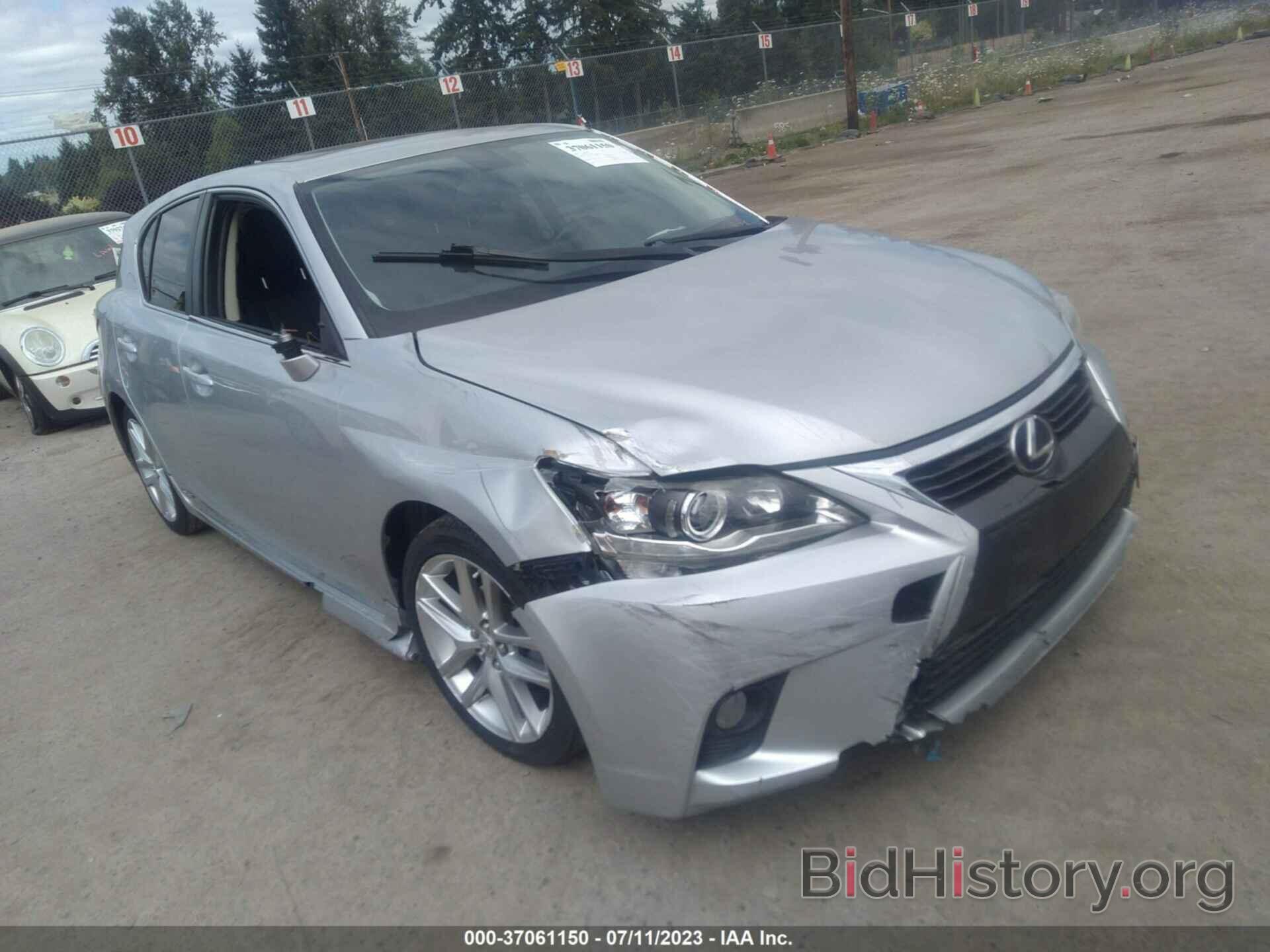 Photo JTHKD5BH2E2196160 - LEXUS CT 200H 2014