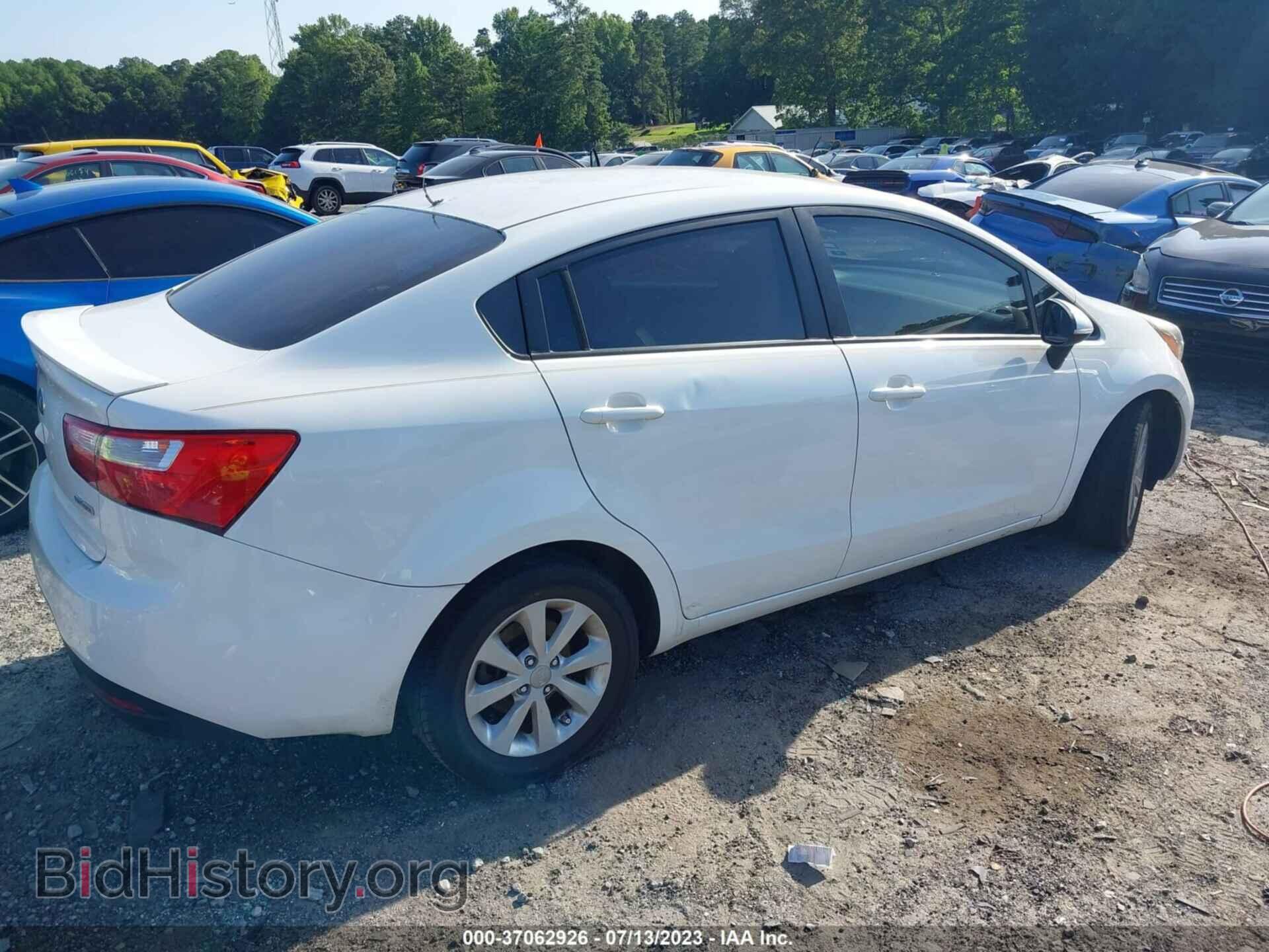 2013 KIA RIO - VIN: KNADN4A38D6200272 - Фото 4