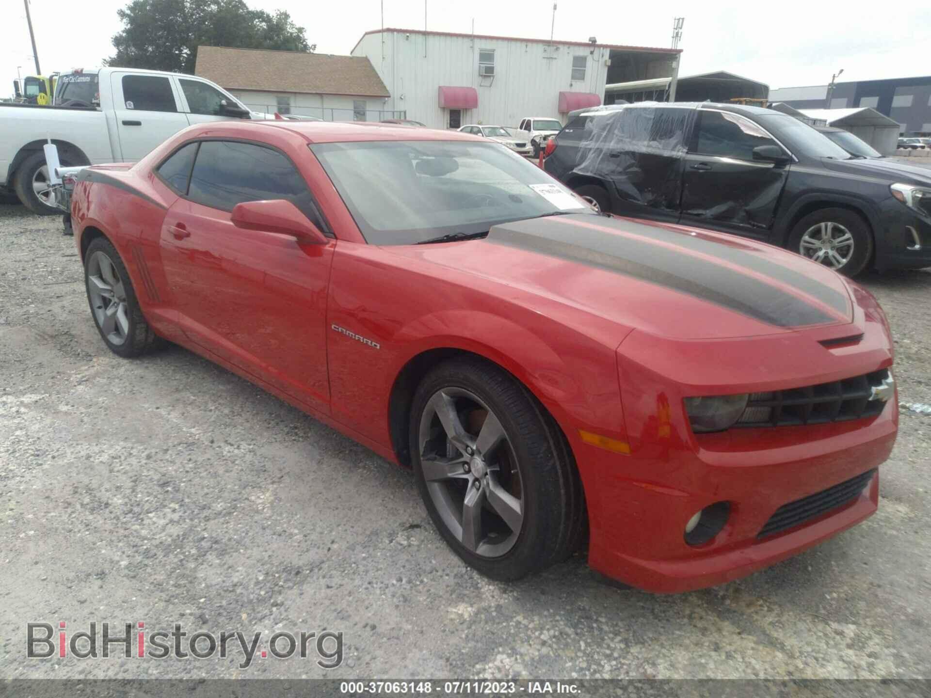 Фотография 2G1FS1EW0C9156730 - CHEVROLET CAMARO 2012