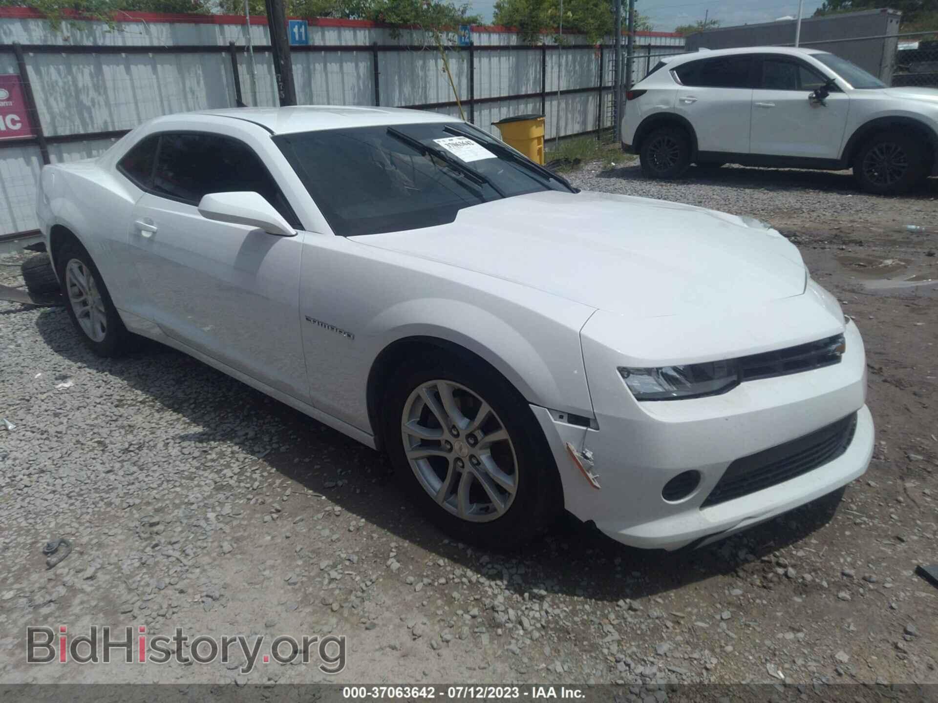 Фотография 2G1FB1E31F9149182 - CHEVROLET CAMARO 2015