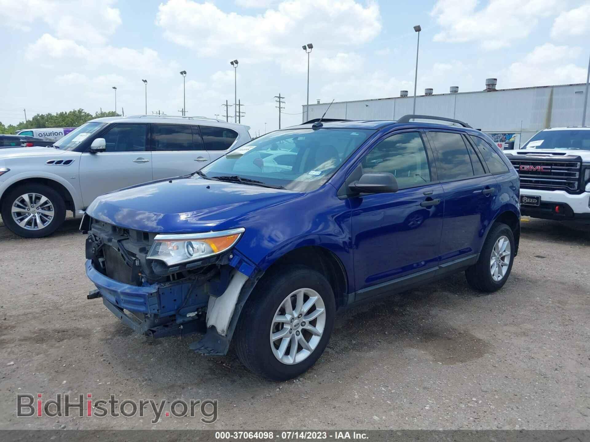 2014 FORD EDGE - VIN: 2FMDK3GC3EBA10052 - Фото 2