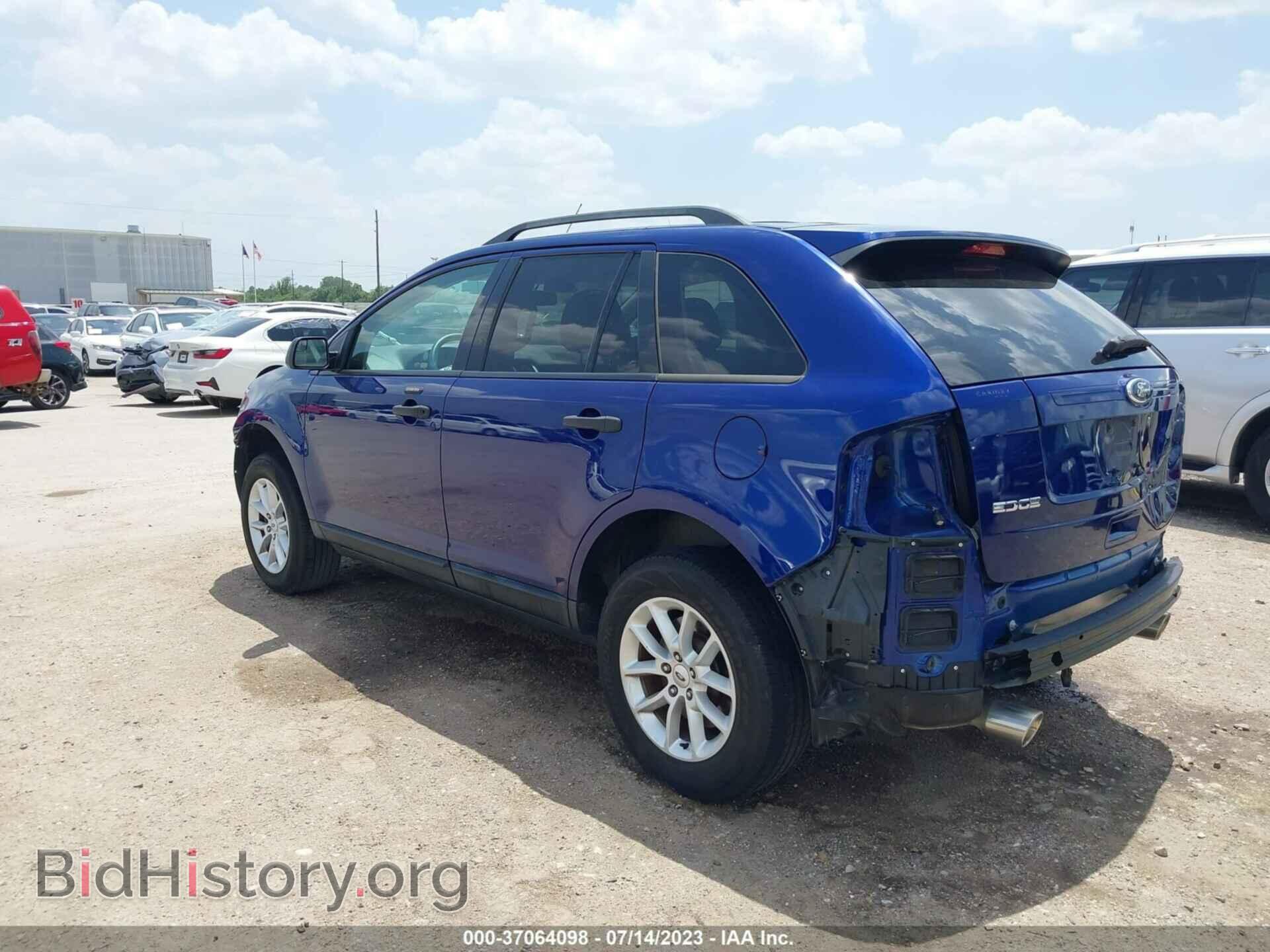 2014 FORD EDGE - VIN: 2FMDK3GC3EBA10052 - Фото 3