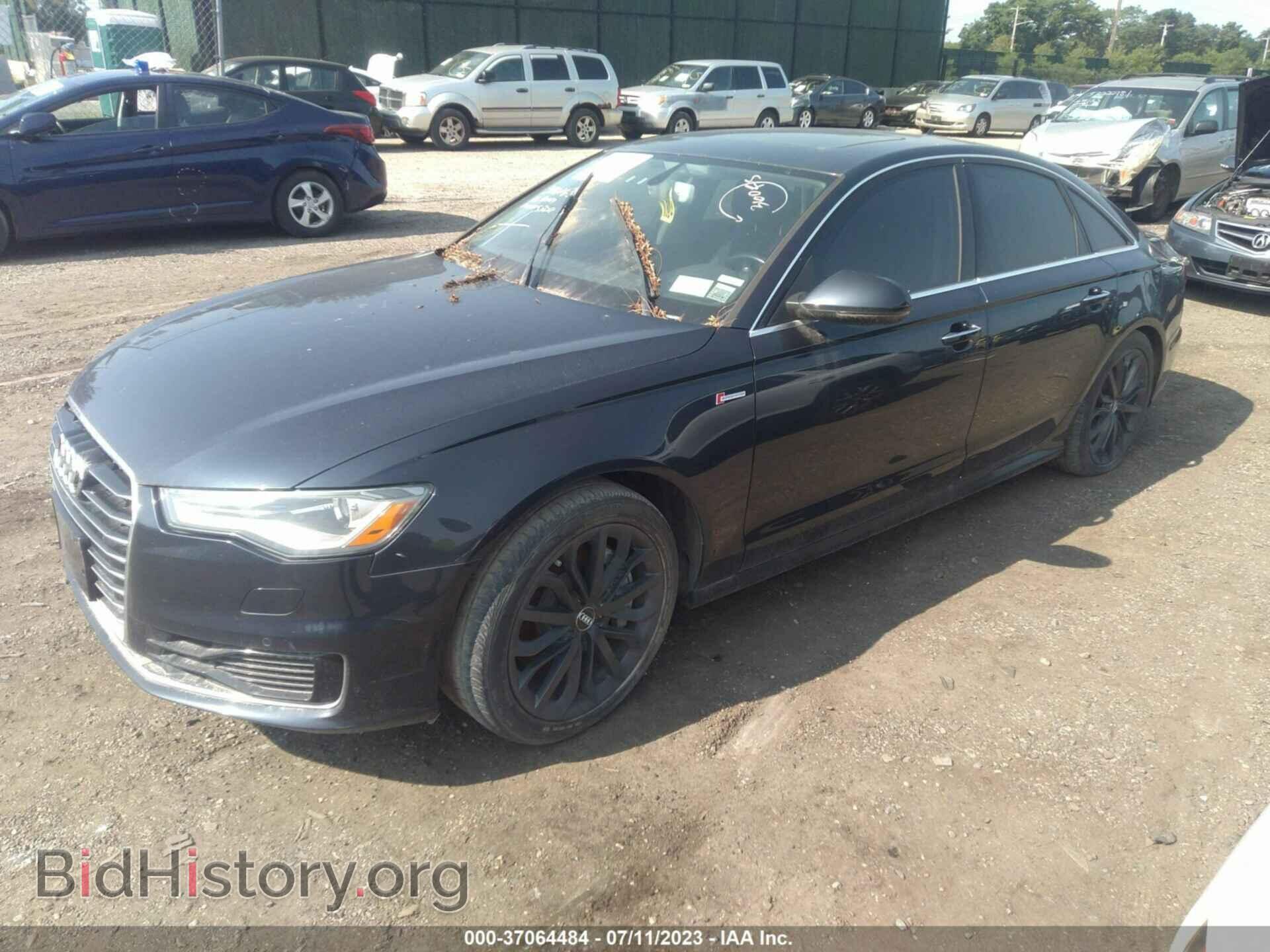 2016 AUDI A6 - VIN: WAUFGAFC4GN005337 - Фото 2