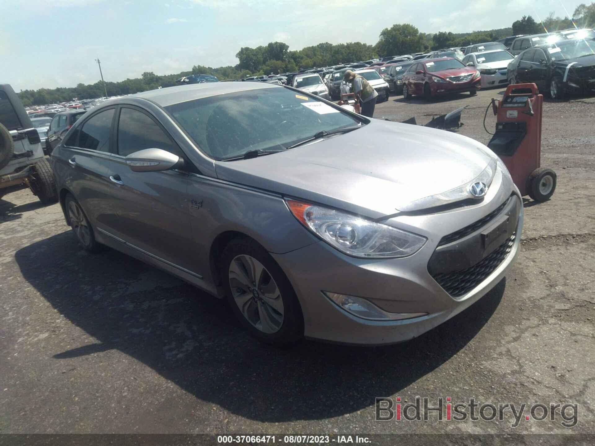 Photo KMHEC4A44DA101673 - HYUNDAI SONATA HYBRID 2013