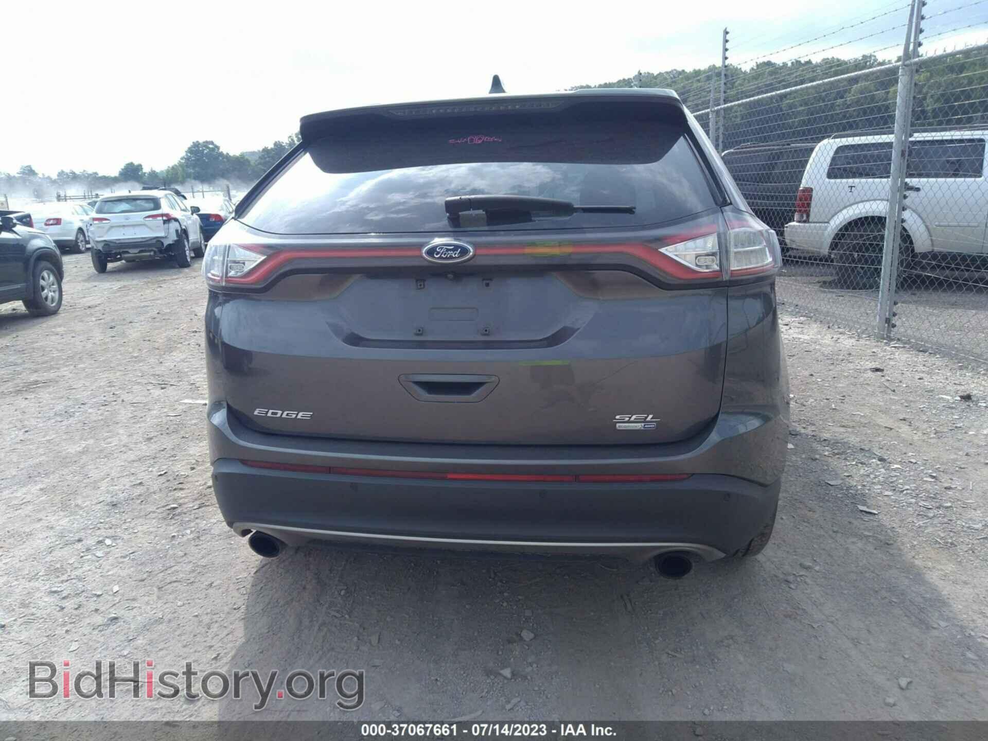 2015 FORD EDGE - VIN: 2FMTK4J95FBB88206 - Photo 16