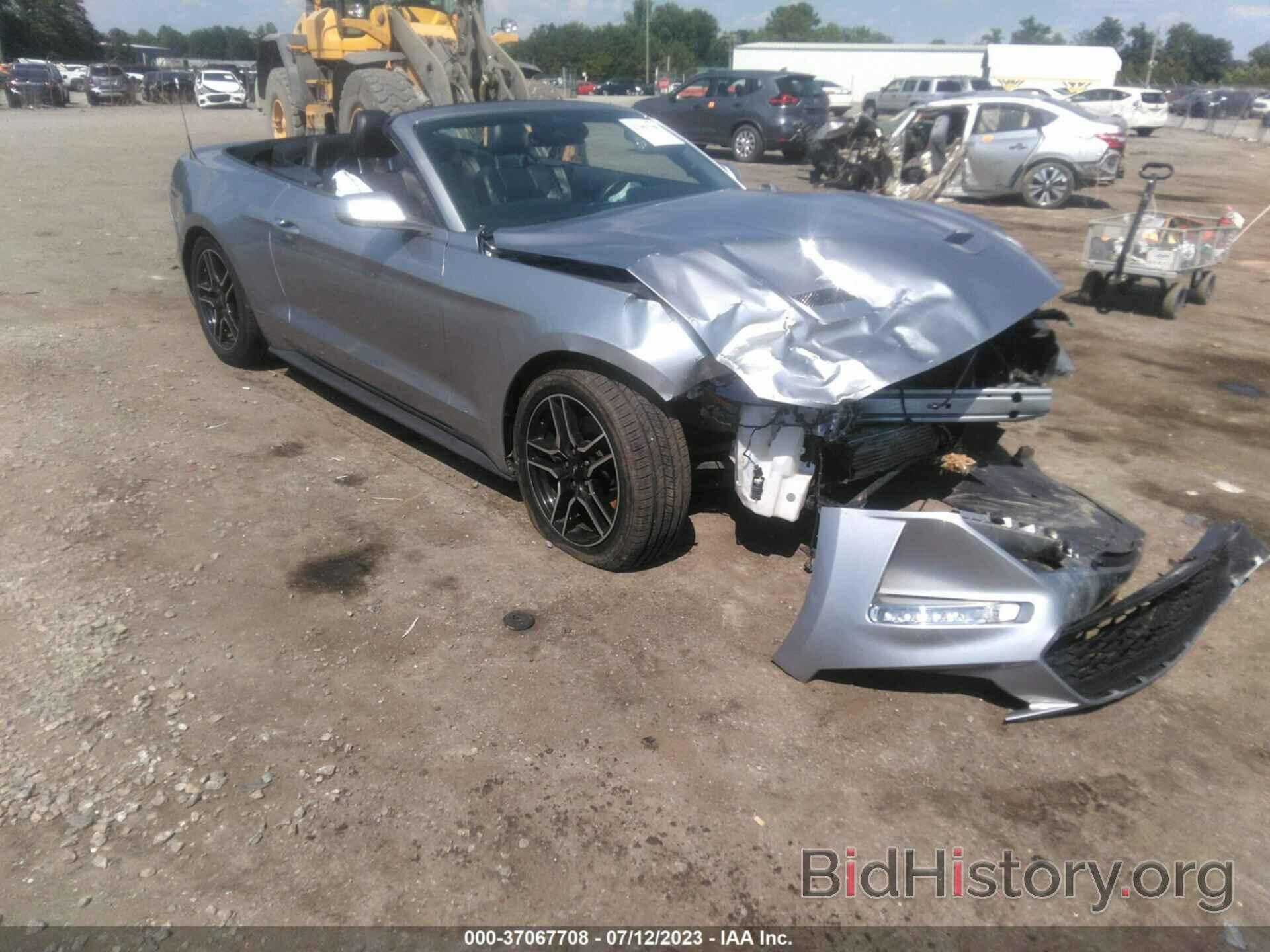 Photo 1FATP8UHXM5113380 - FORD MUSTANG 2021