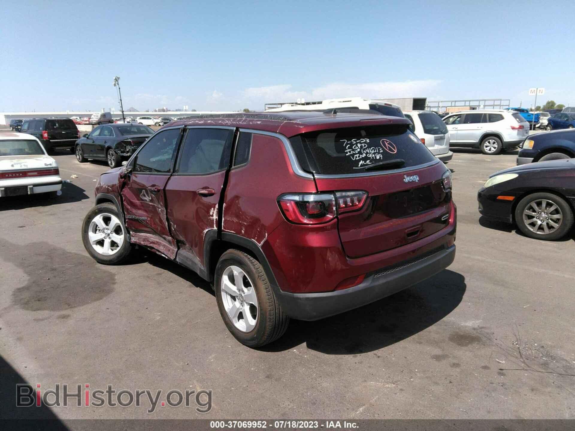 2020 JEEP COMPASS - VIN: 3C4NJCBB2LT249989 - Фото 3