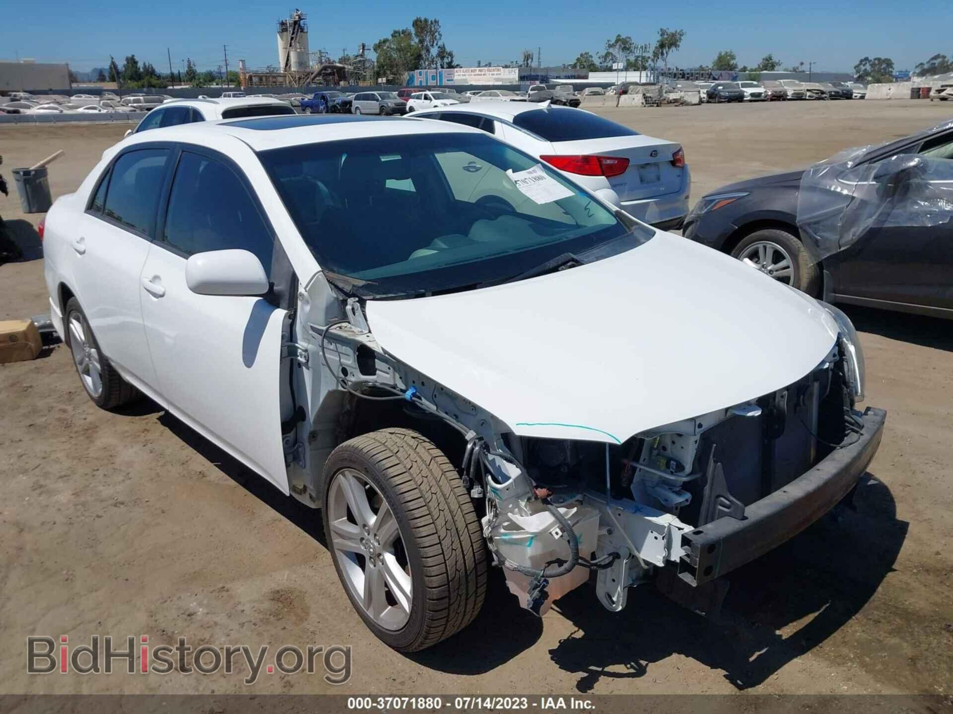 Photo 2T1BU4EE6DC072146 - TOYOTA COROLLA 2013