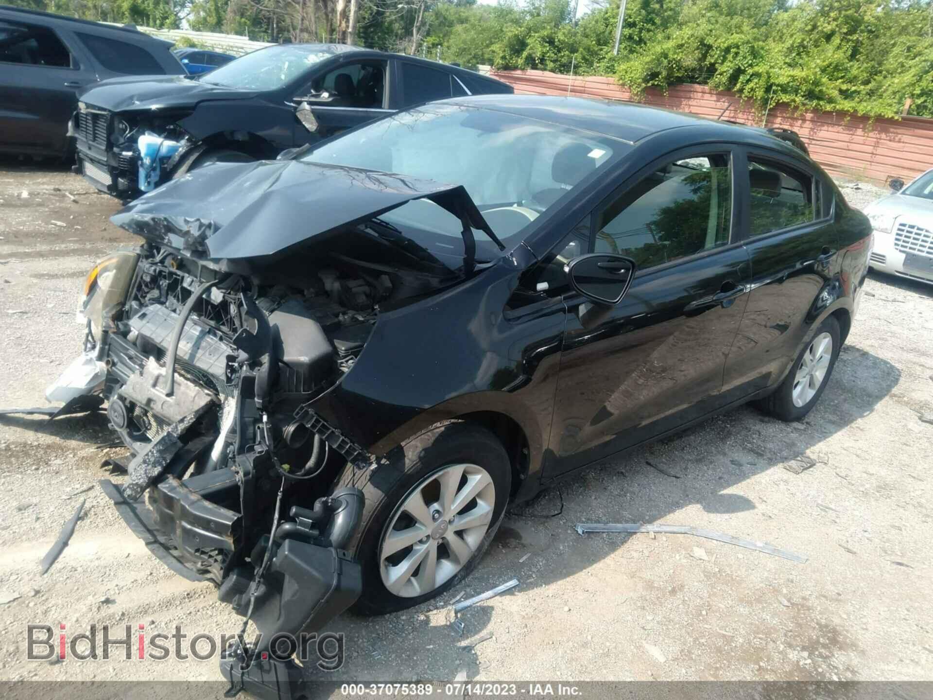 2013 KIA RIO - VIN: KNADN4A38D6284111 - Photo 2