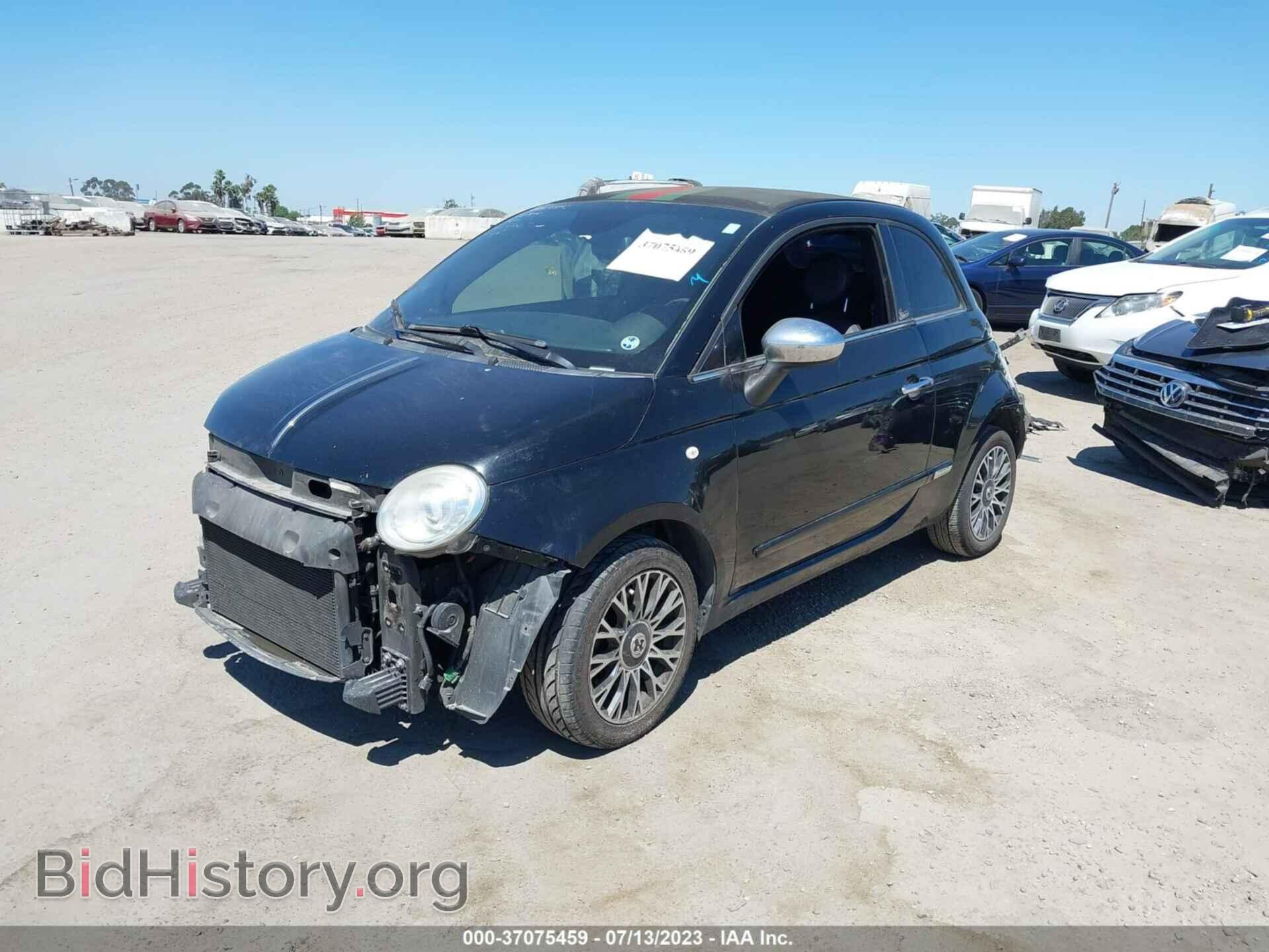 2013 FIAT 500 - VIN: 3C3CFFER3DT697134 - Photo 2