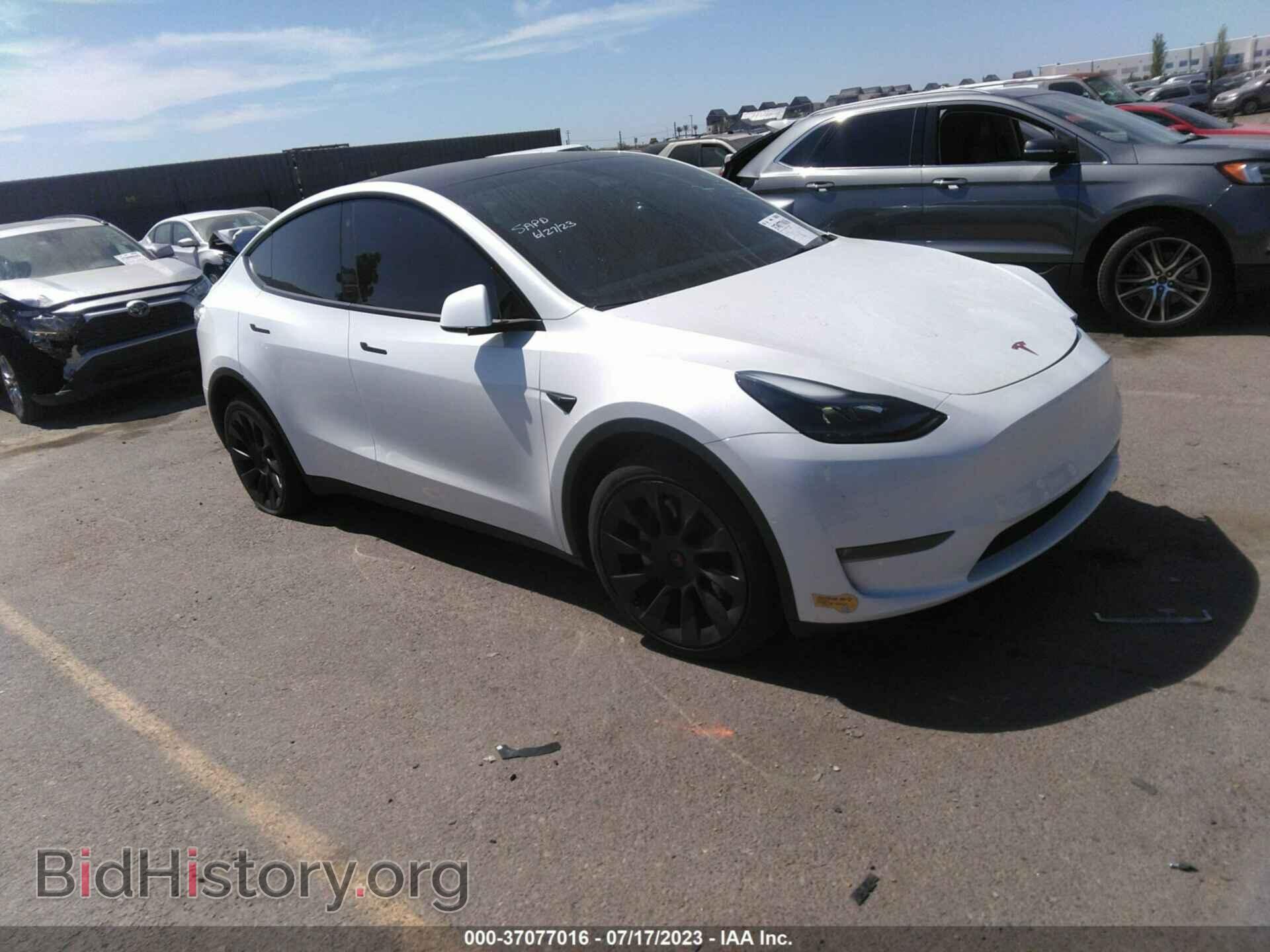 Photo 7SAYGDEEXNF515481 - TESLA MODEL Y 2022