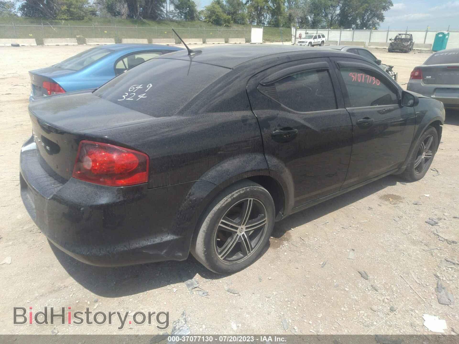 2013 DODGE AVENGER - VIN: 1C3CDZAG5DN751223 - Фото 4