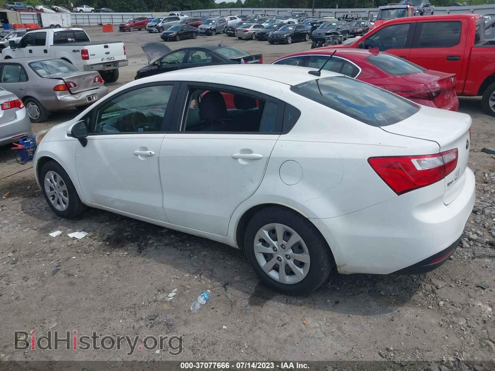 2015 KIA RIO - VIN: KNADM4A37F6528255 - Фото 3